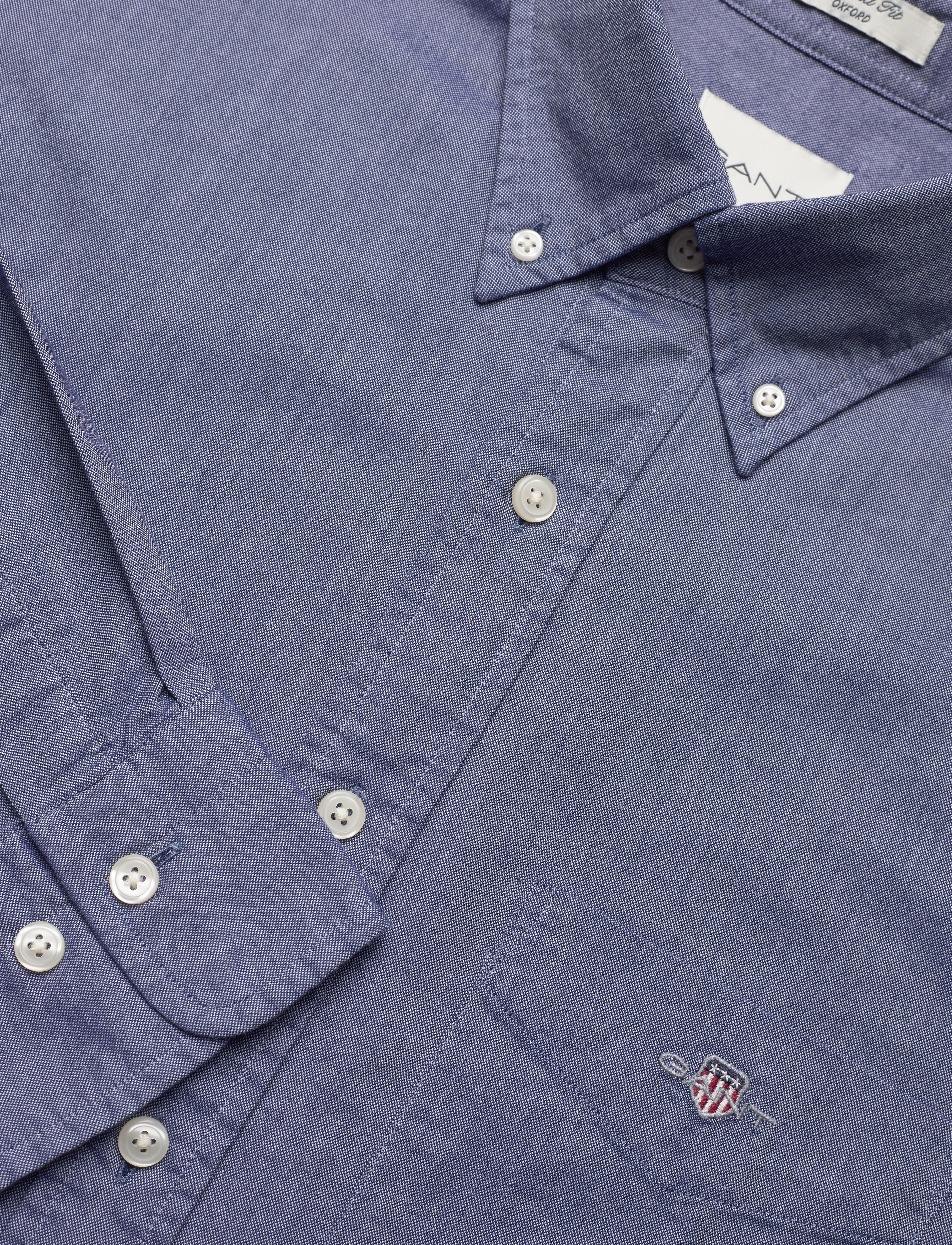 GANT - REL OXFORD SHIRT - persian blue - 3