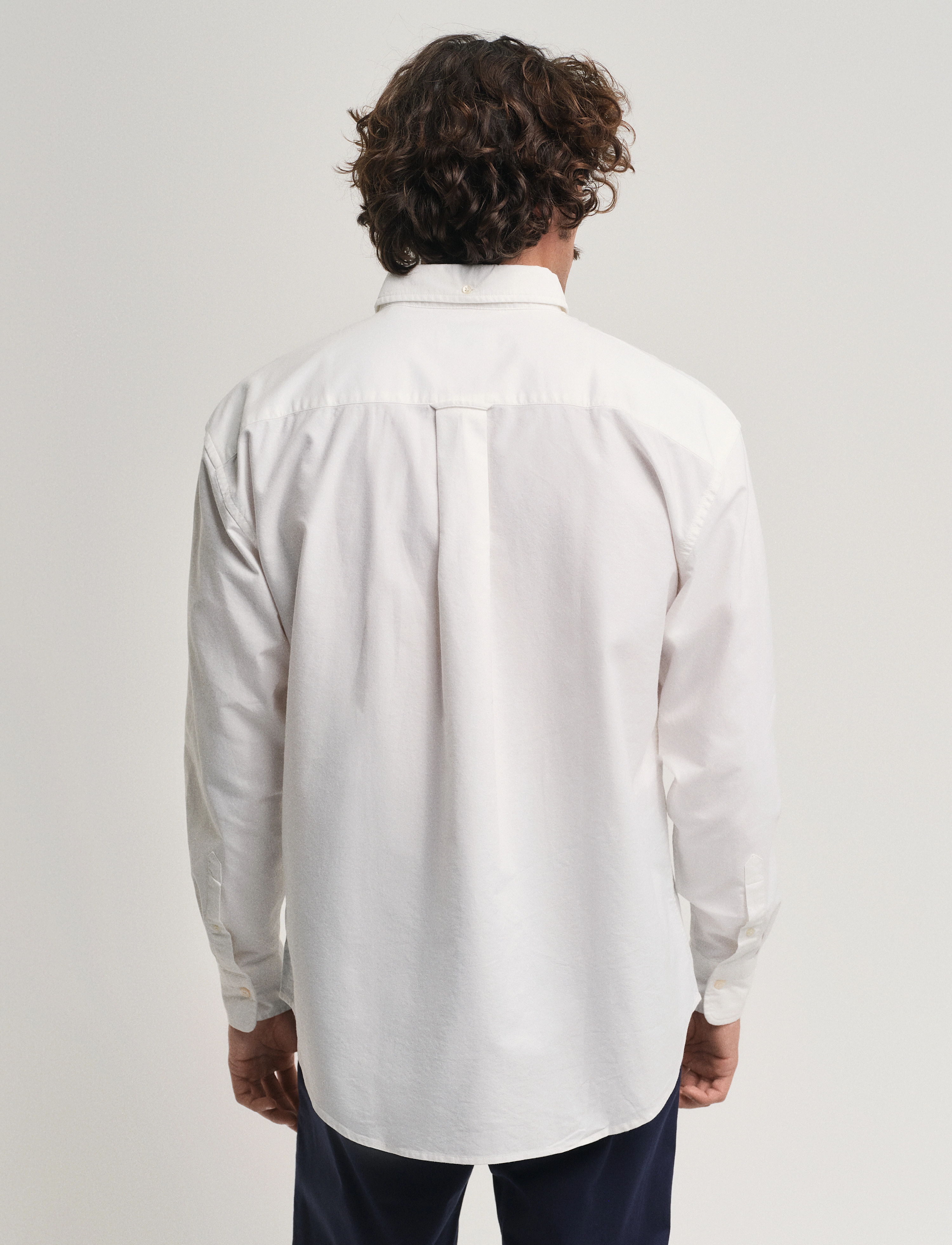 GANT - REL OXFORD SHIRT - white - 2