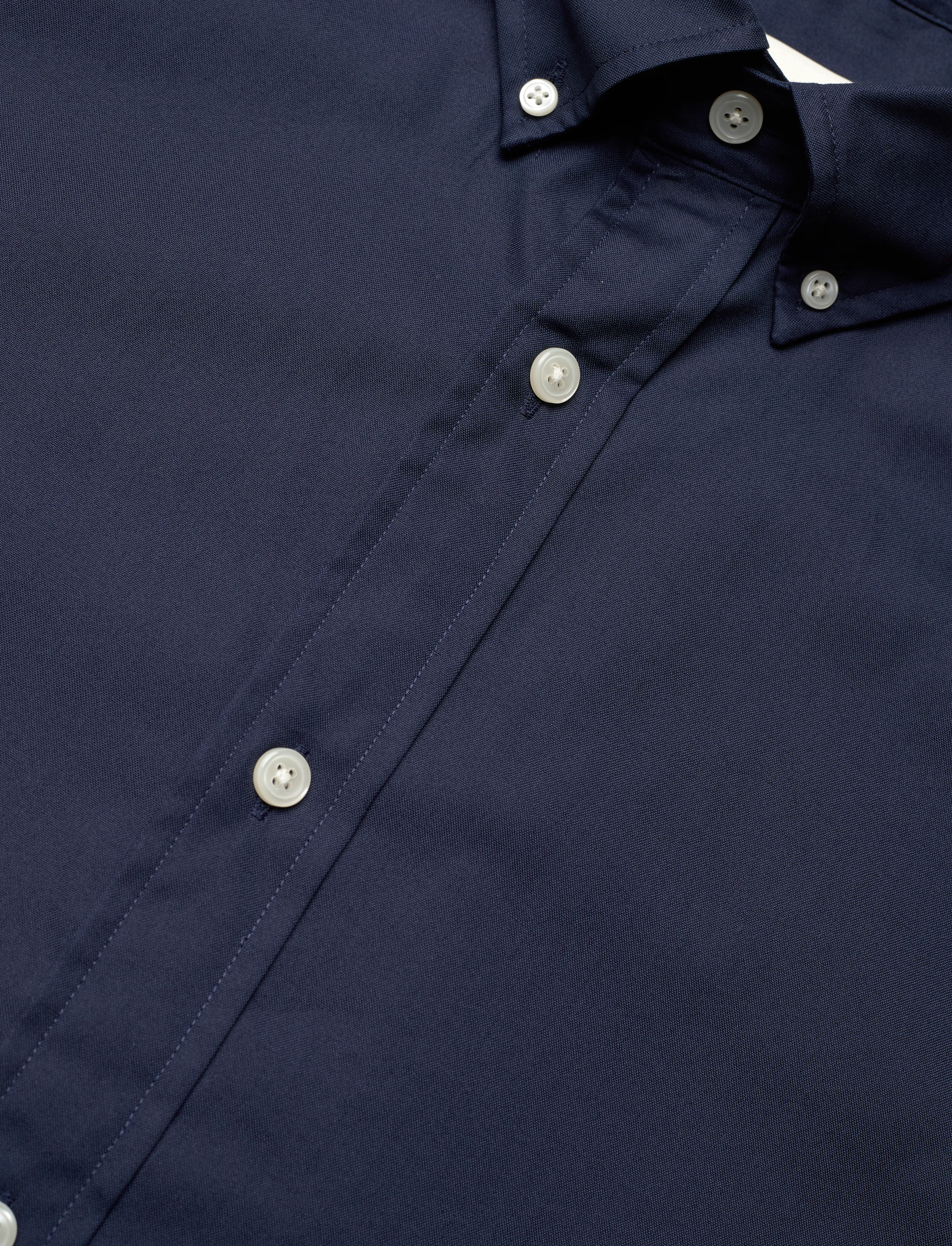 GANT - REG PINPOINT OXFORD SHIRT - marine - 3
