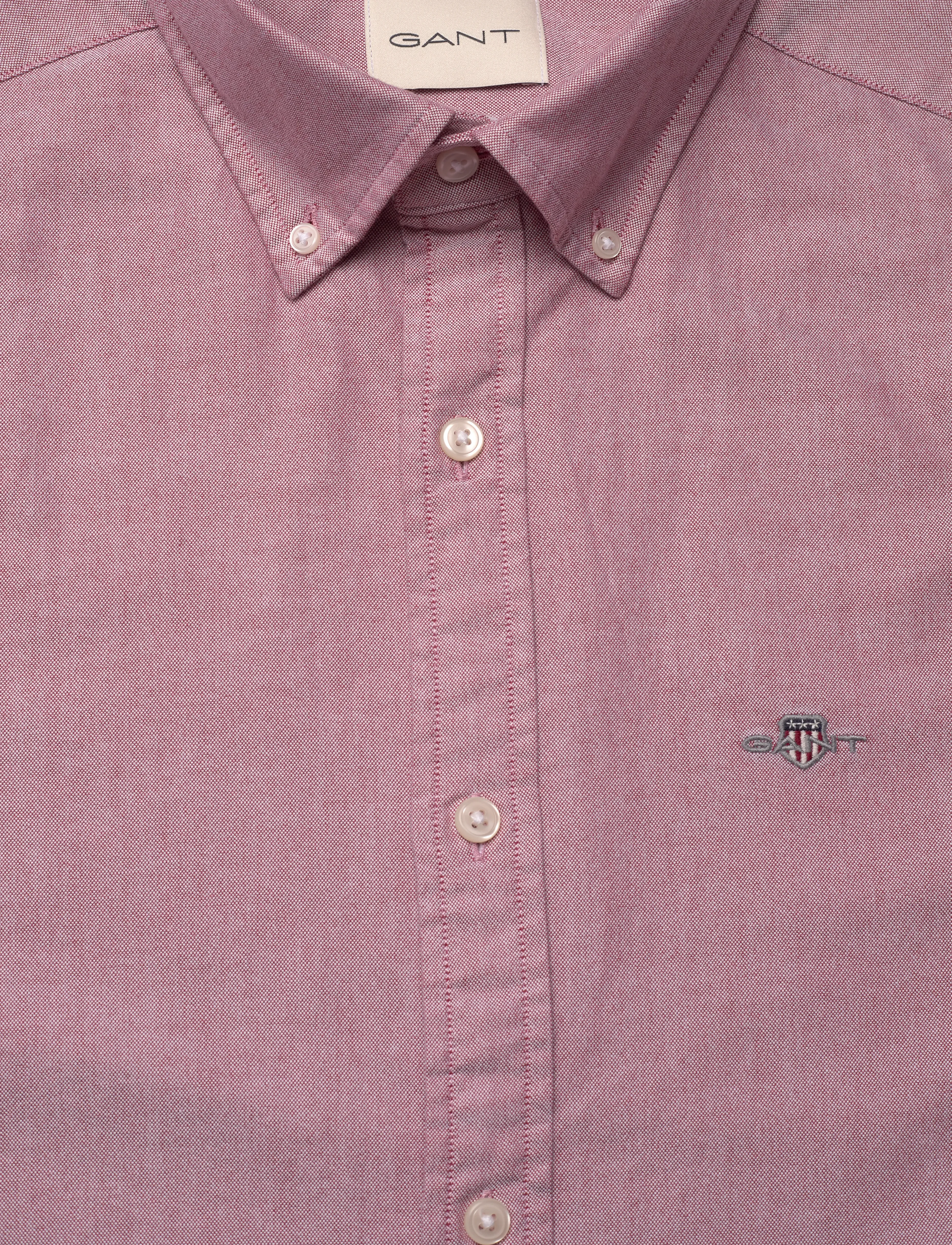 Gant - SLIM OXFORD SHIRT - oxford skjorter - iron red - 2