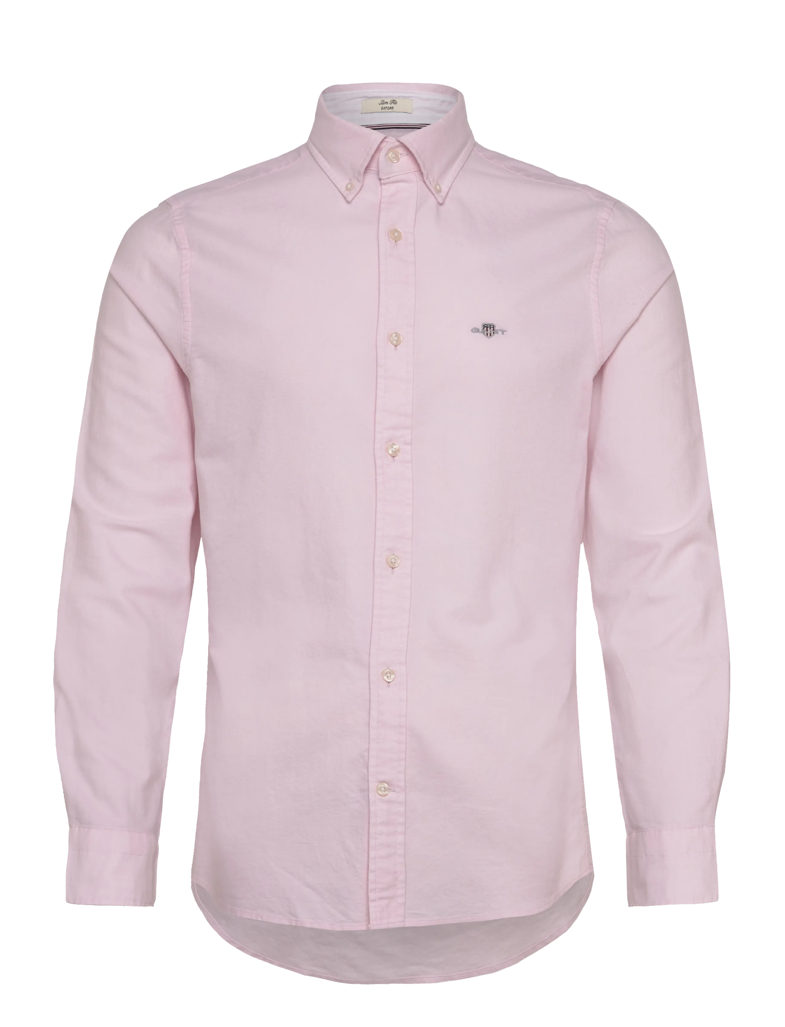 GANT Slim Oxford Shirt Pink - L - Herren