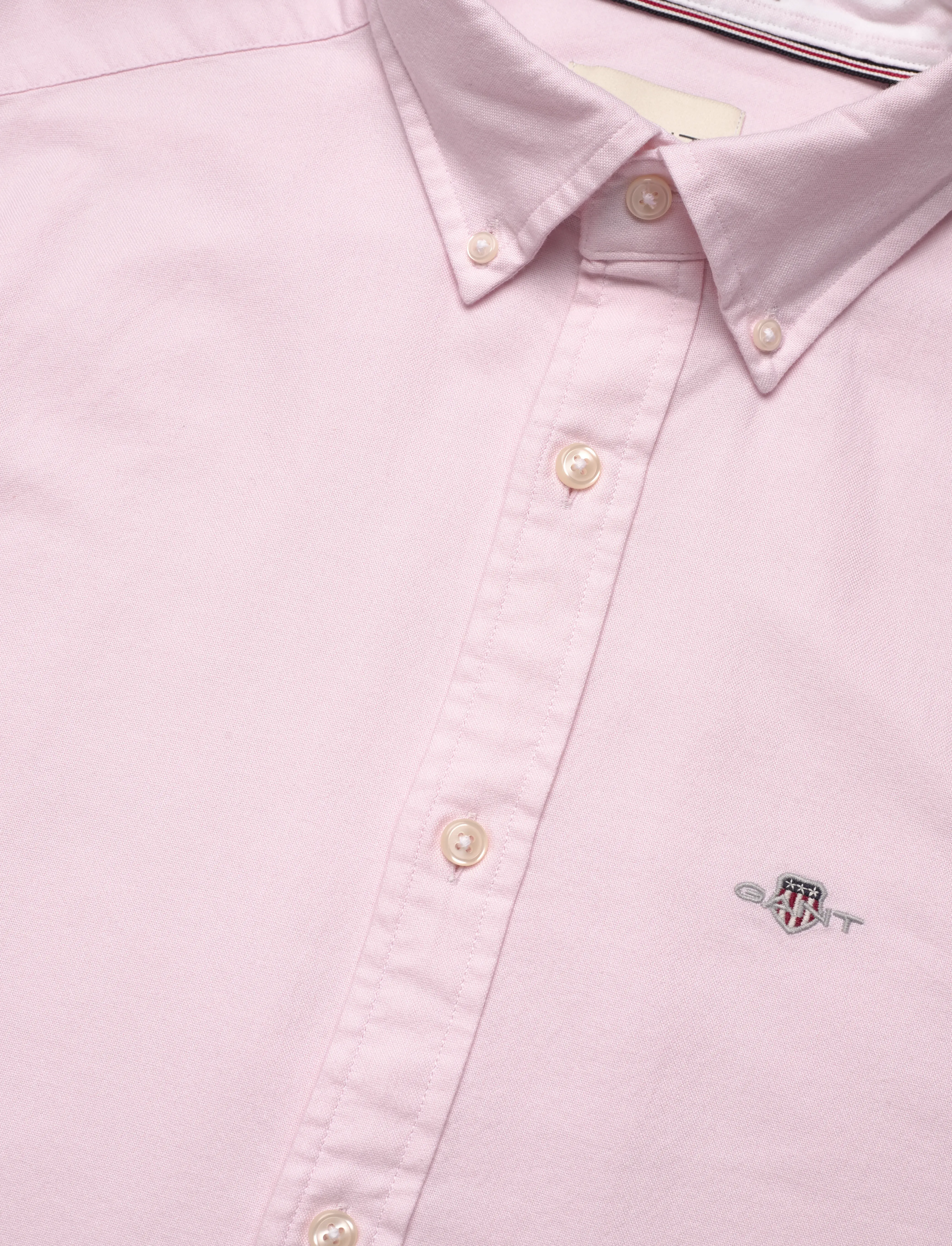 Gant - SLIM OXFORD SHIRT - oxfordi särgid - light pink - 3