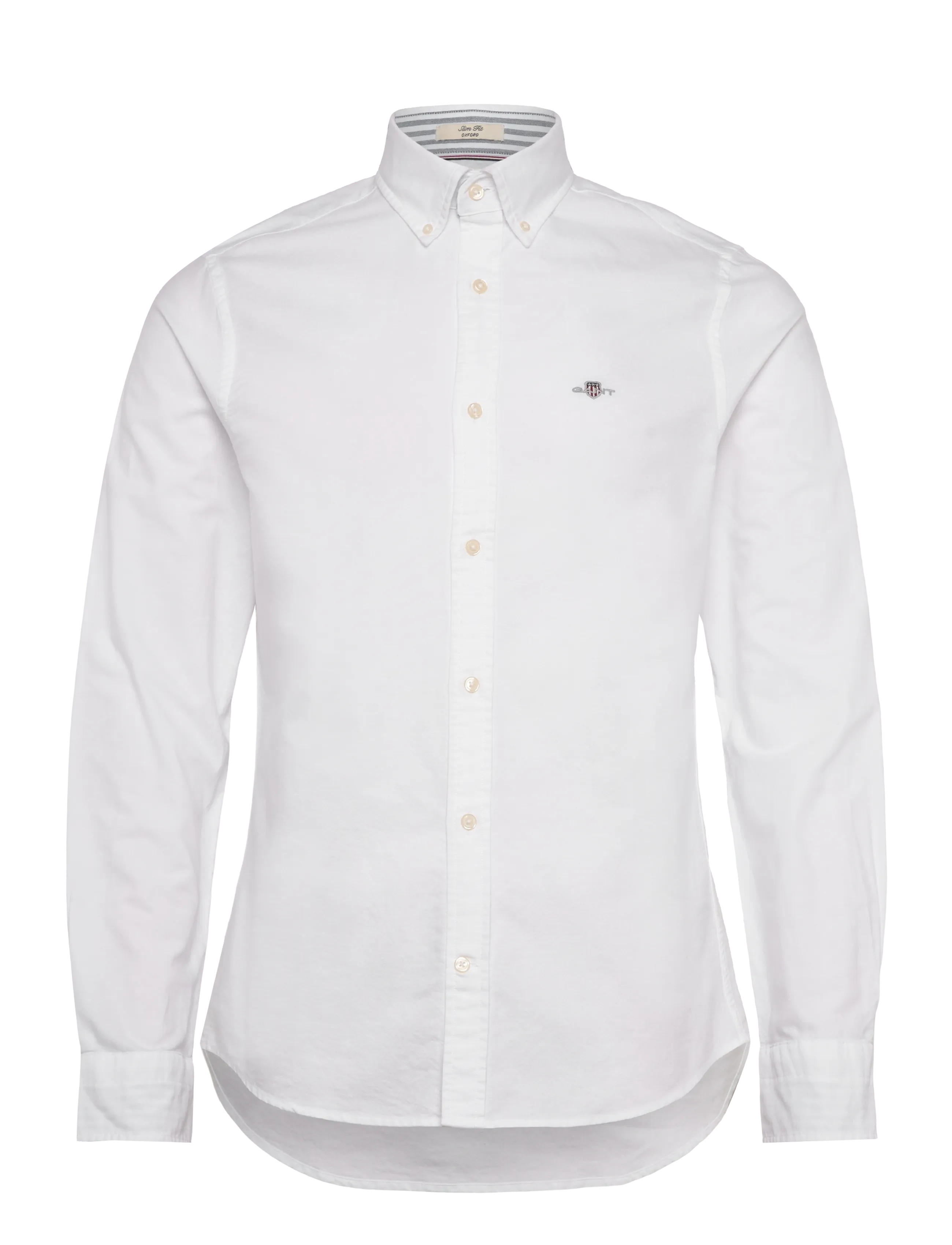 GANT Slim Oxford Shirt Weiß - XXL - Herren