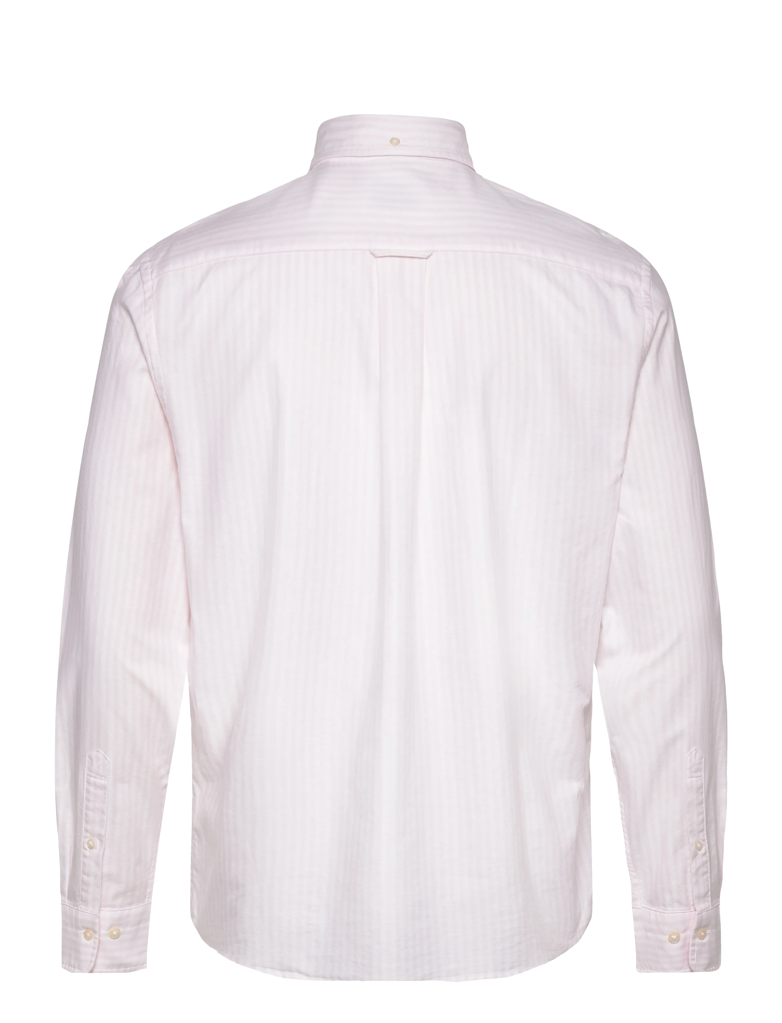 Gant - REG OXFORD STRIPE SHIRT - oxford skjorter - light pink - 1