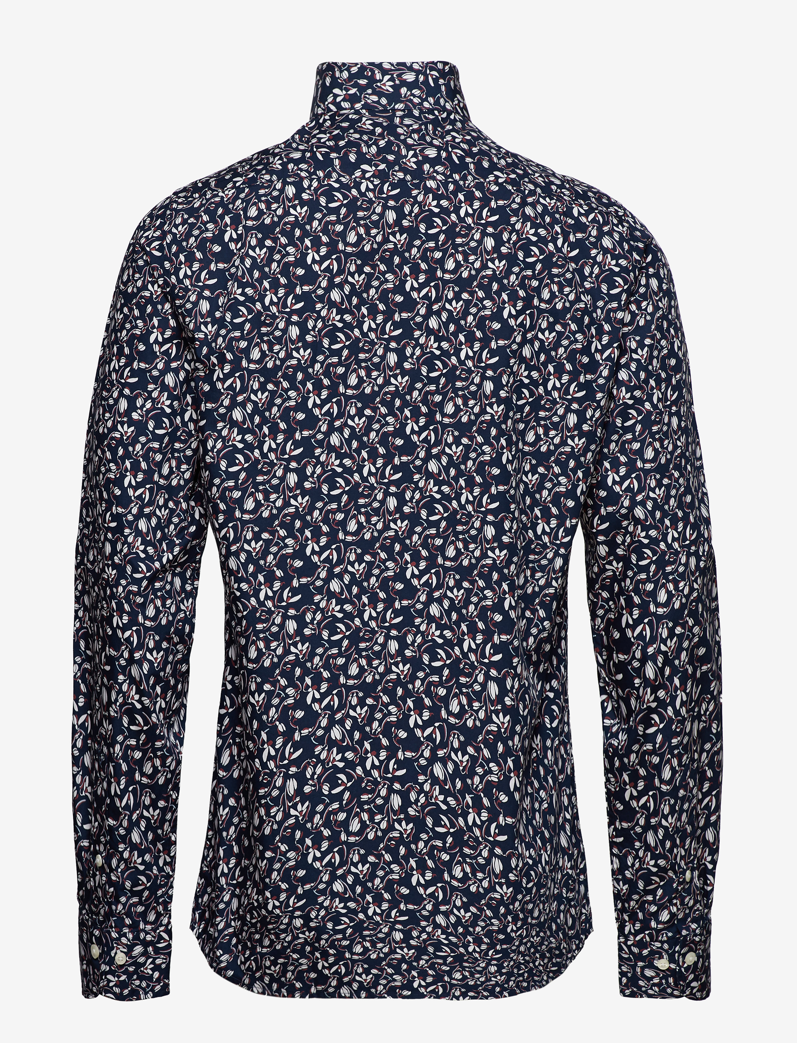 GANT - G2. ALPINE FLOWER HERO SLIM POINT - marine - 1