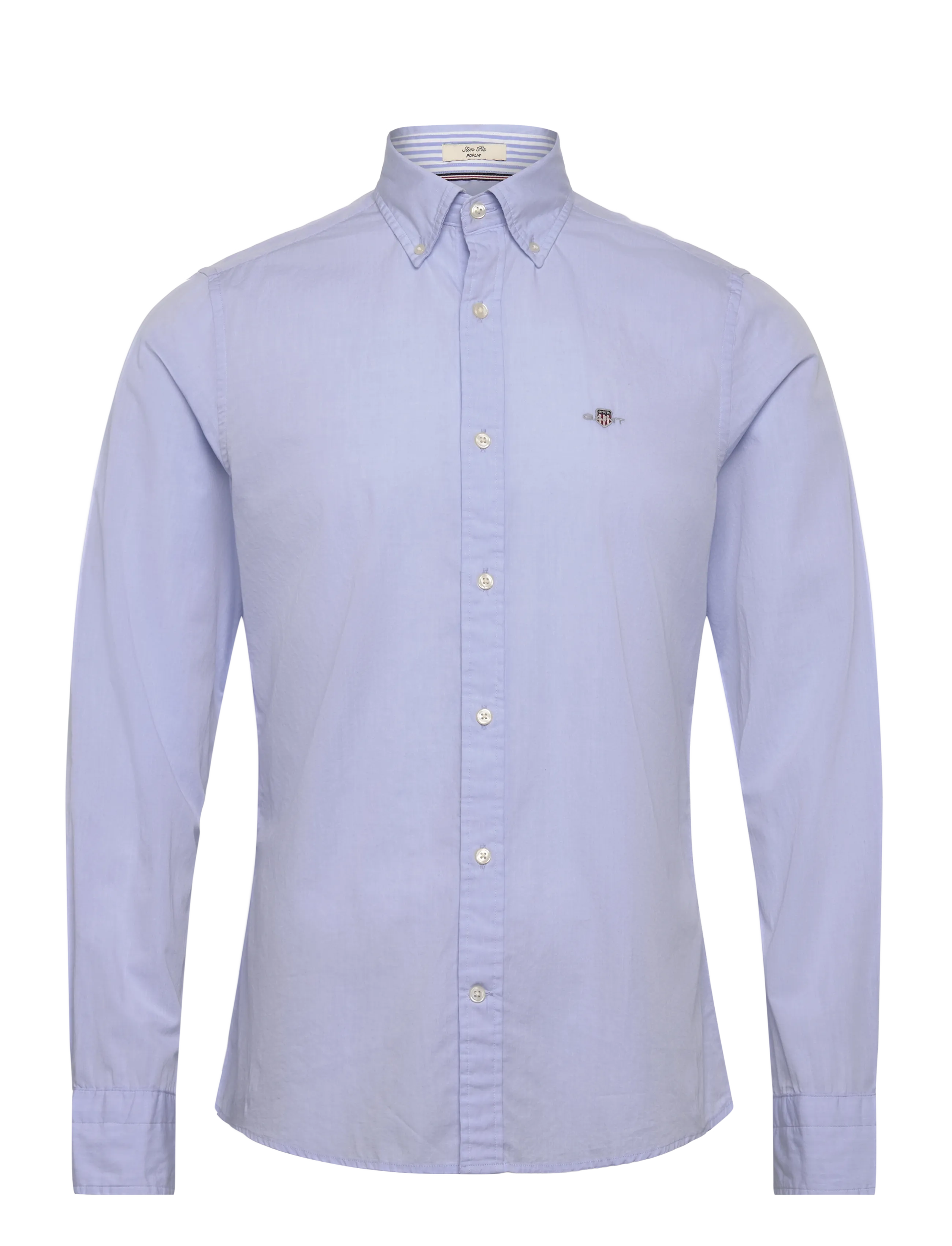 GANT SLIM POPLIN SHIRT - Shirts - LAVENDER BLUE / blue