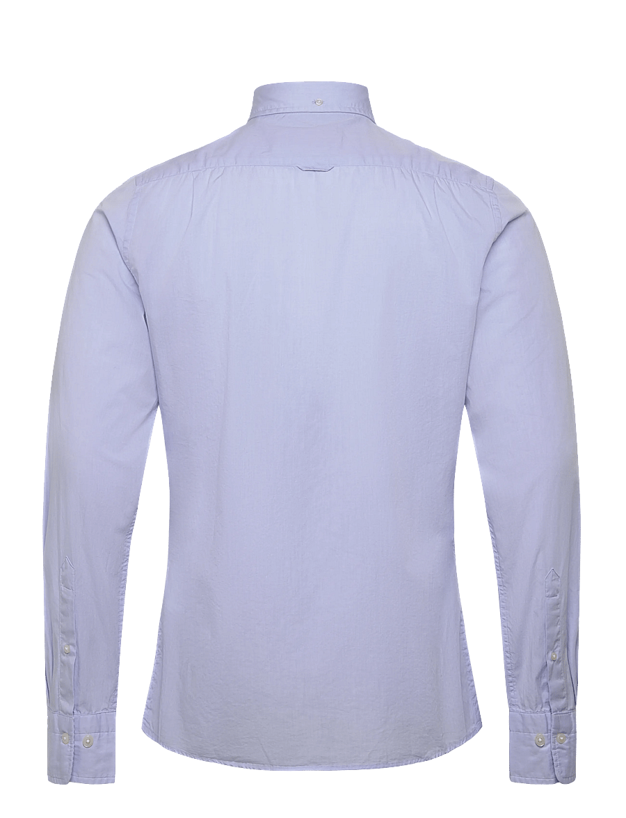 Gant - SLIM POPLIN SHIRT - freizeithemden - lavender blue - 1