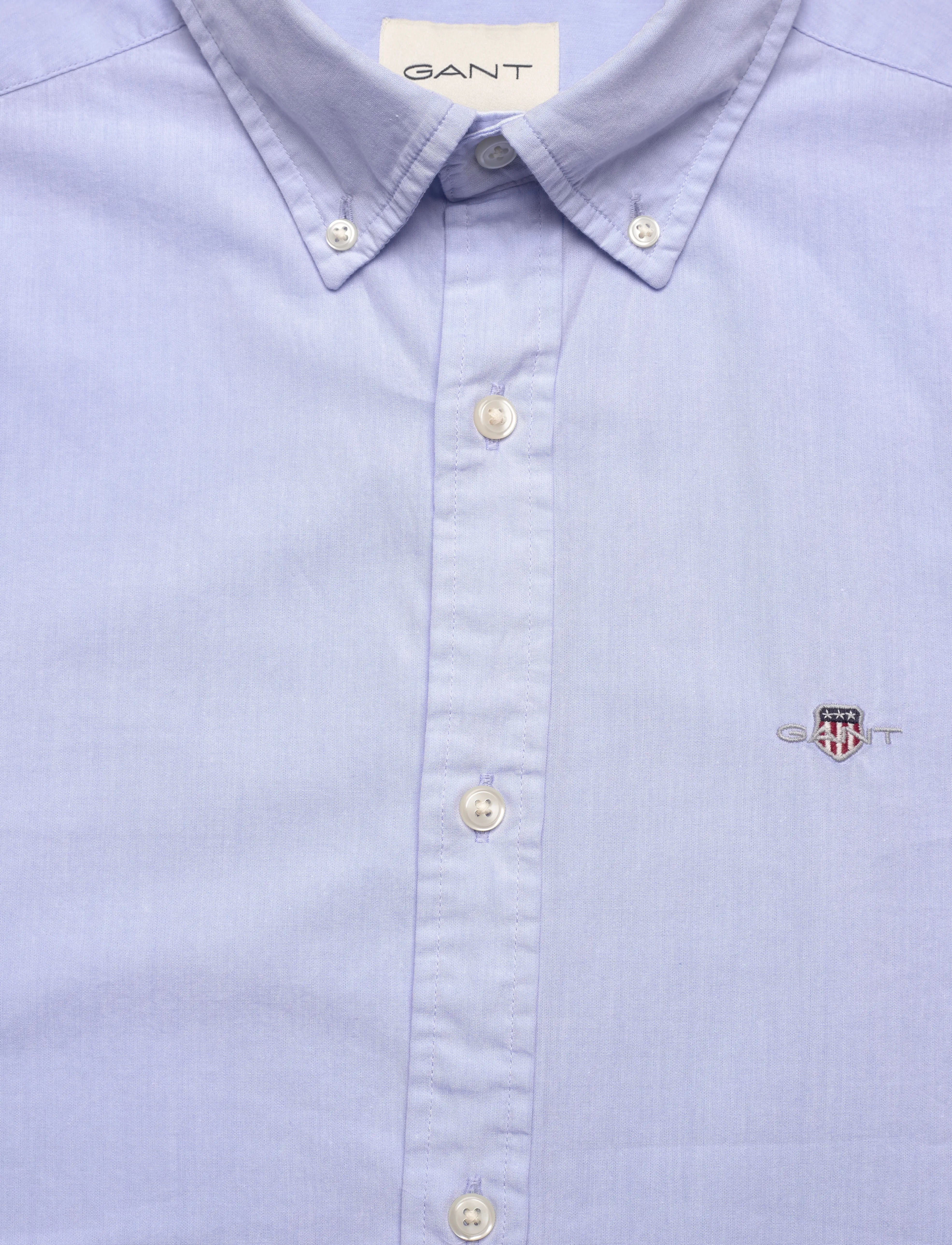 Gant - SLIM POPLIN SHIRT - casual skjortor - lavender blue - 2