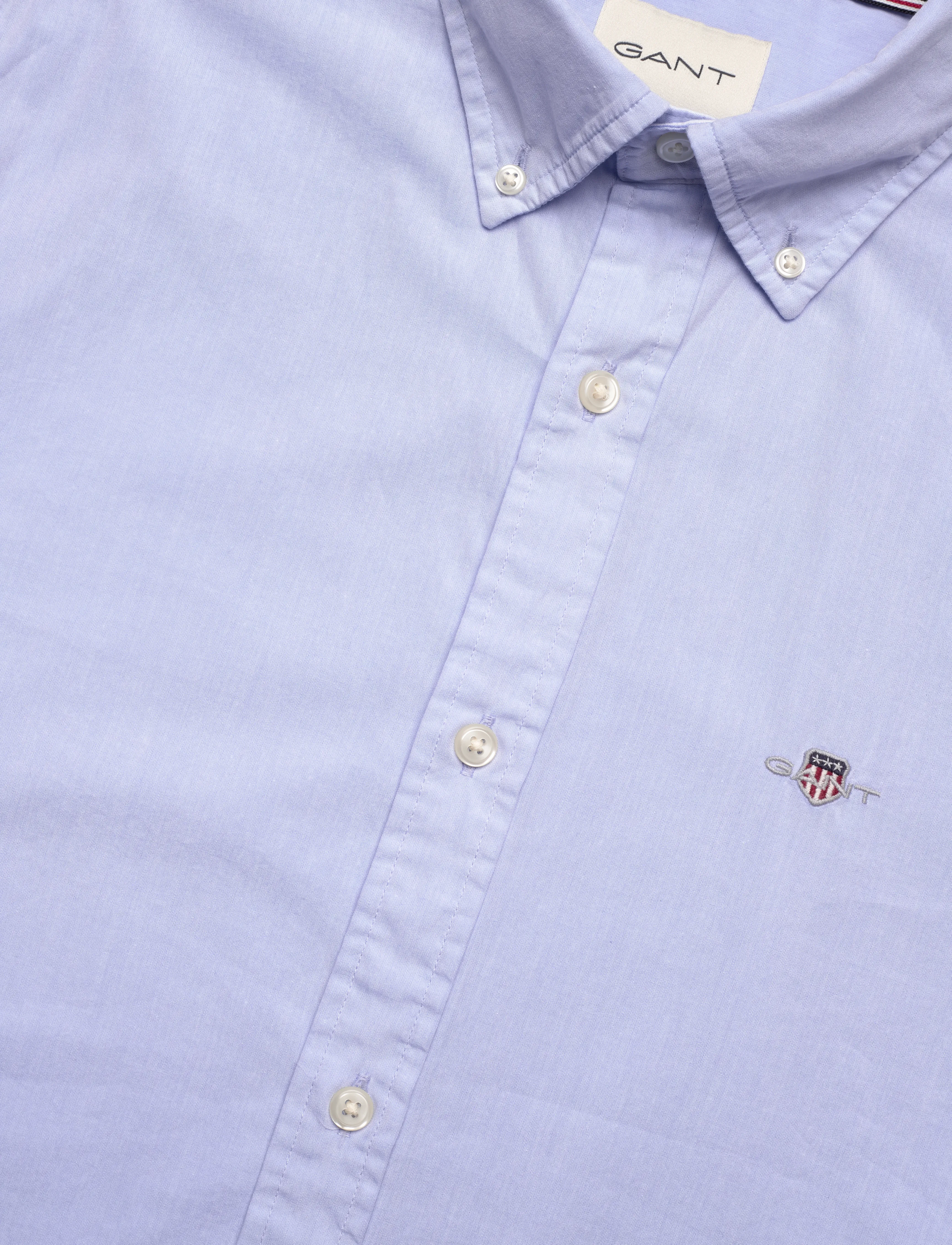 Gant - SLIM POPLIN SHIRT - casual skjortor - lavender blue - 3