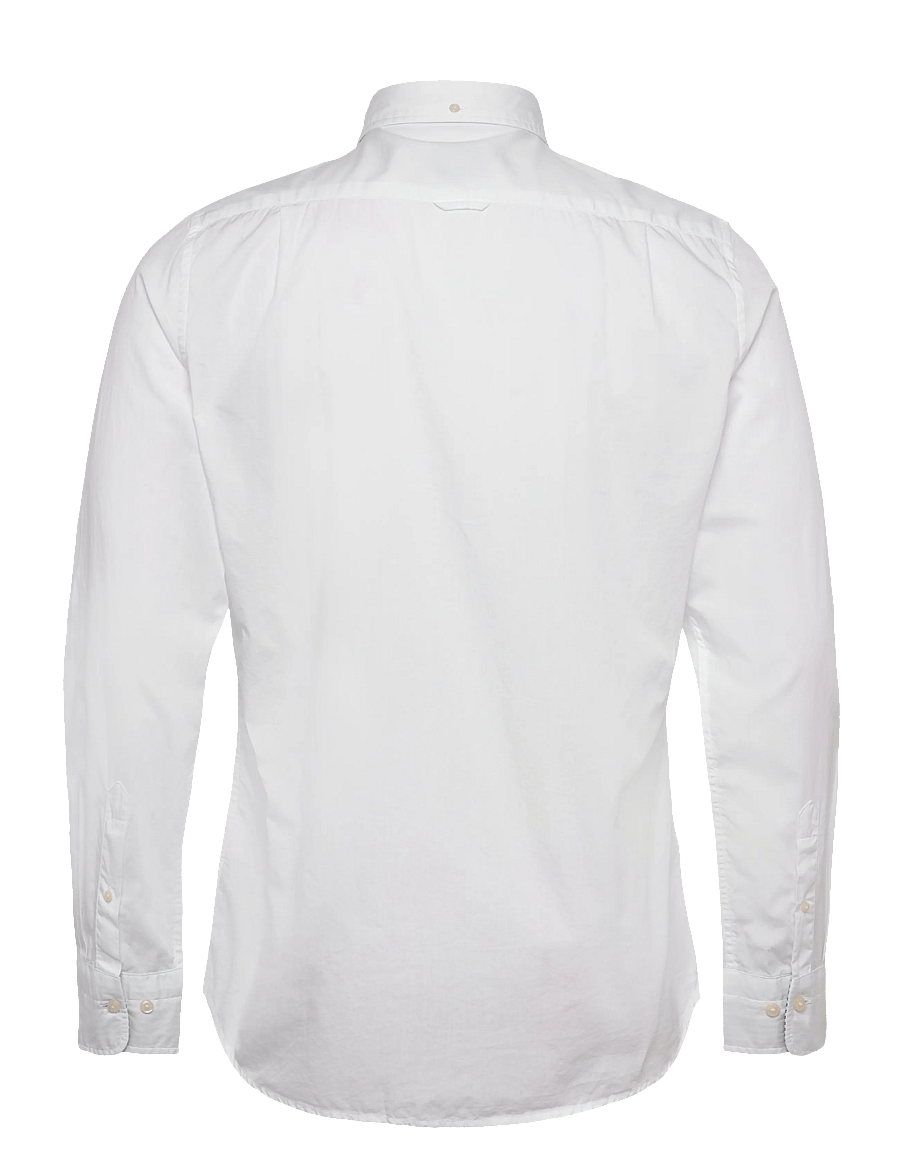 Gant - SLIM POPLIN SHIRT - freizeithemden - white - 1