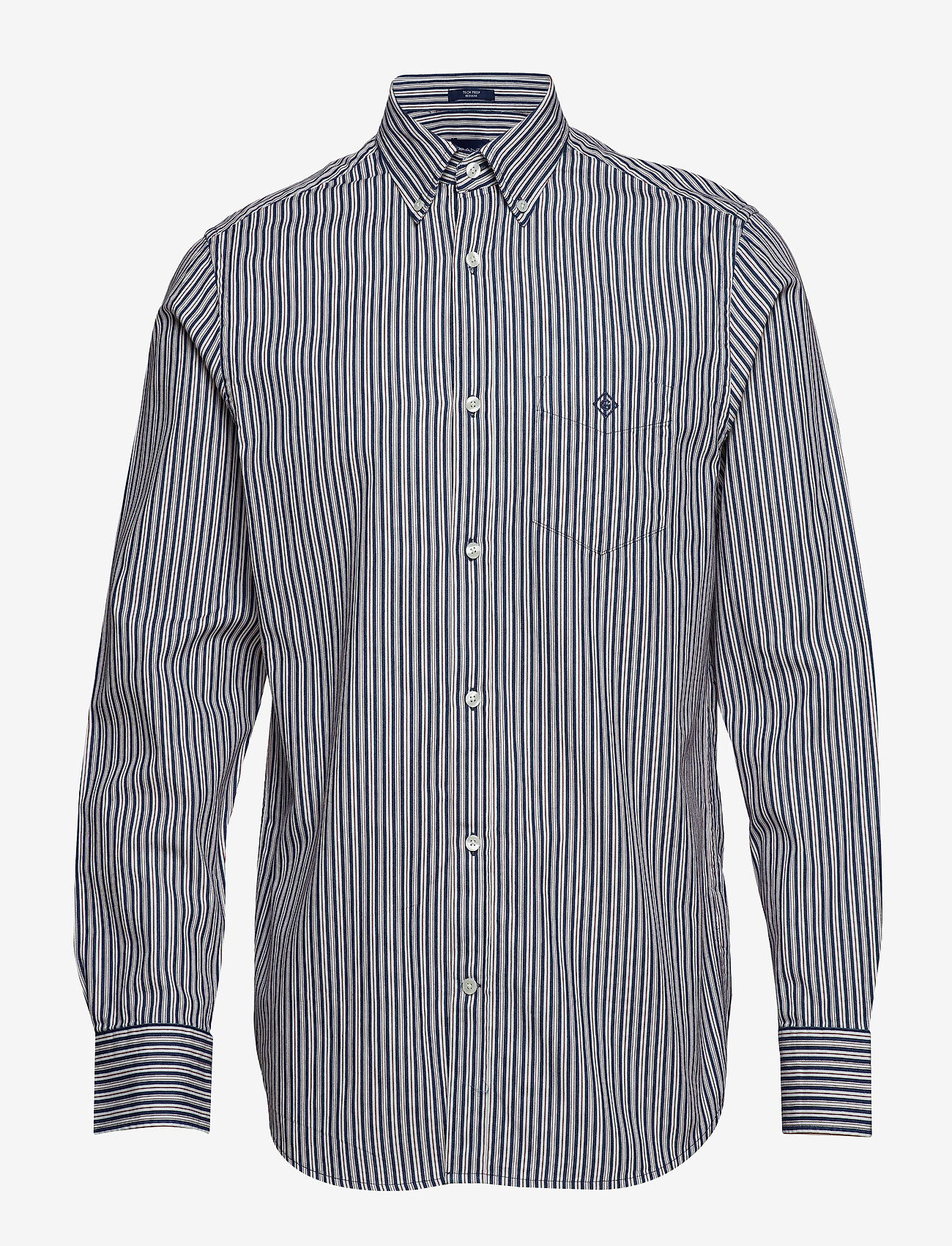 GANT - O2. TP B INDIGO REG BD - mahogny red - 0