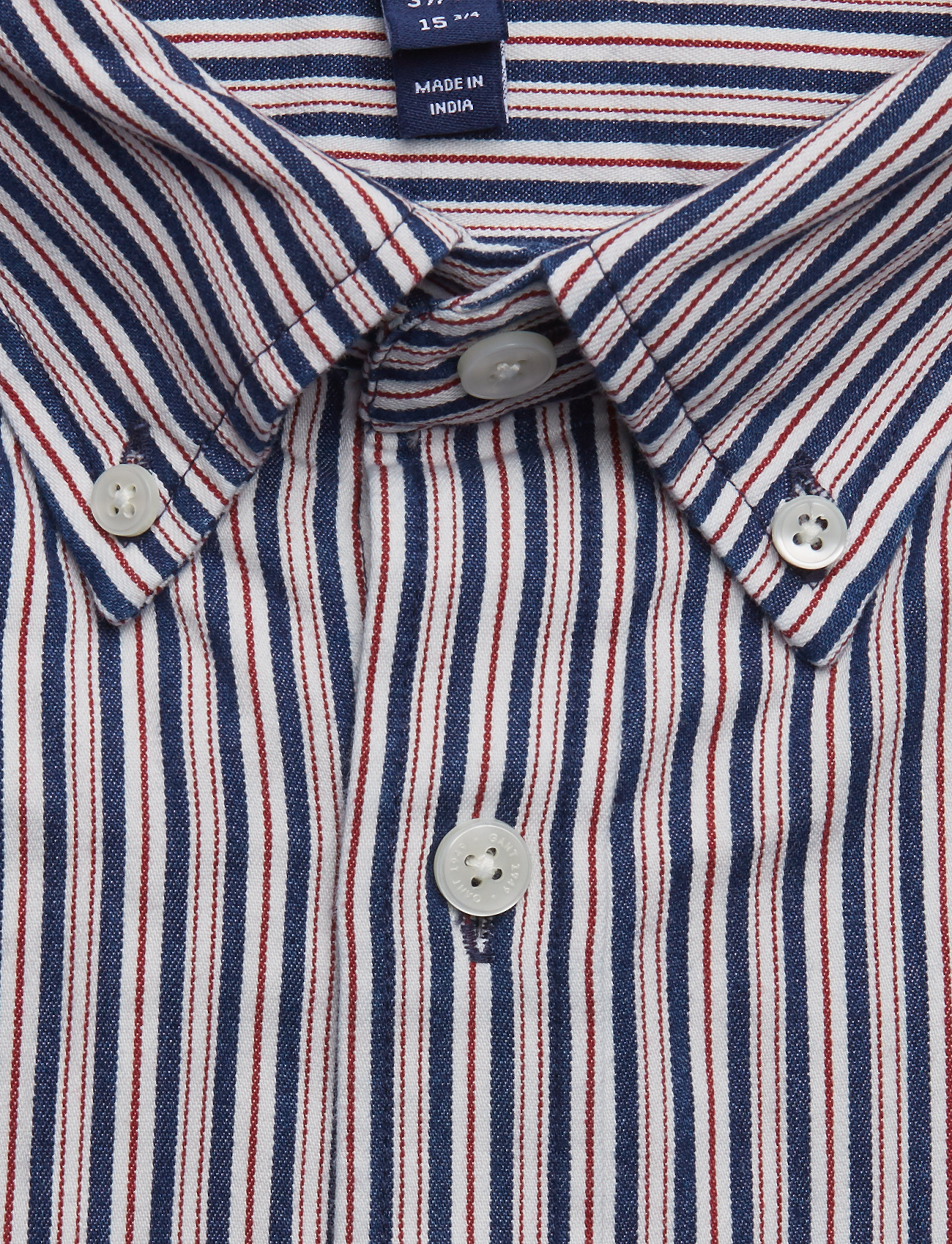 GANT - O2. TP B INDIGO REG BD - mahogny red - 2