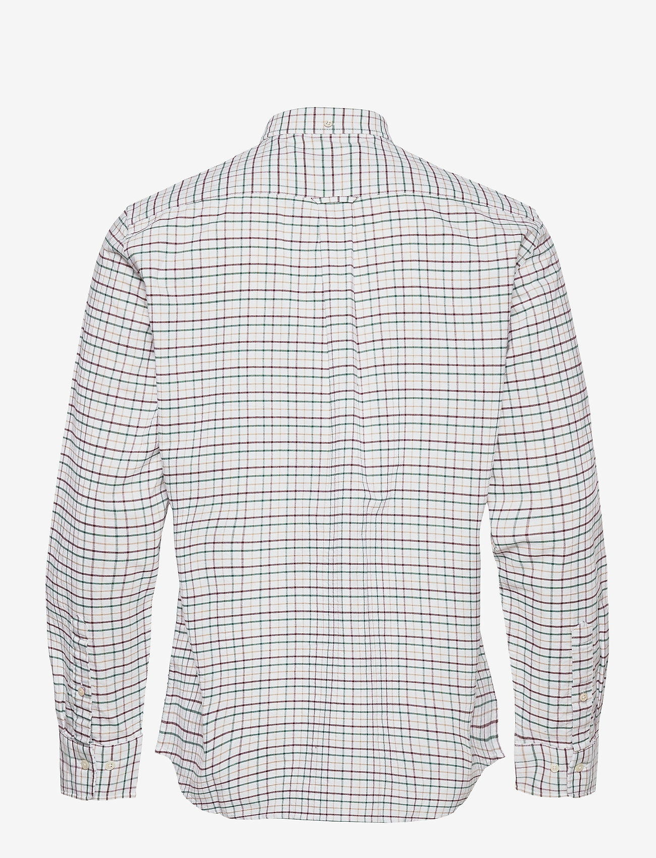 GANT - D1.REG BEEFY OXFORD CHECK BD - ivy green - 1