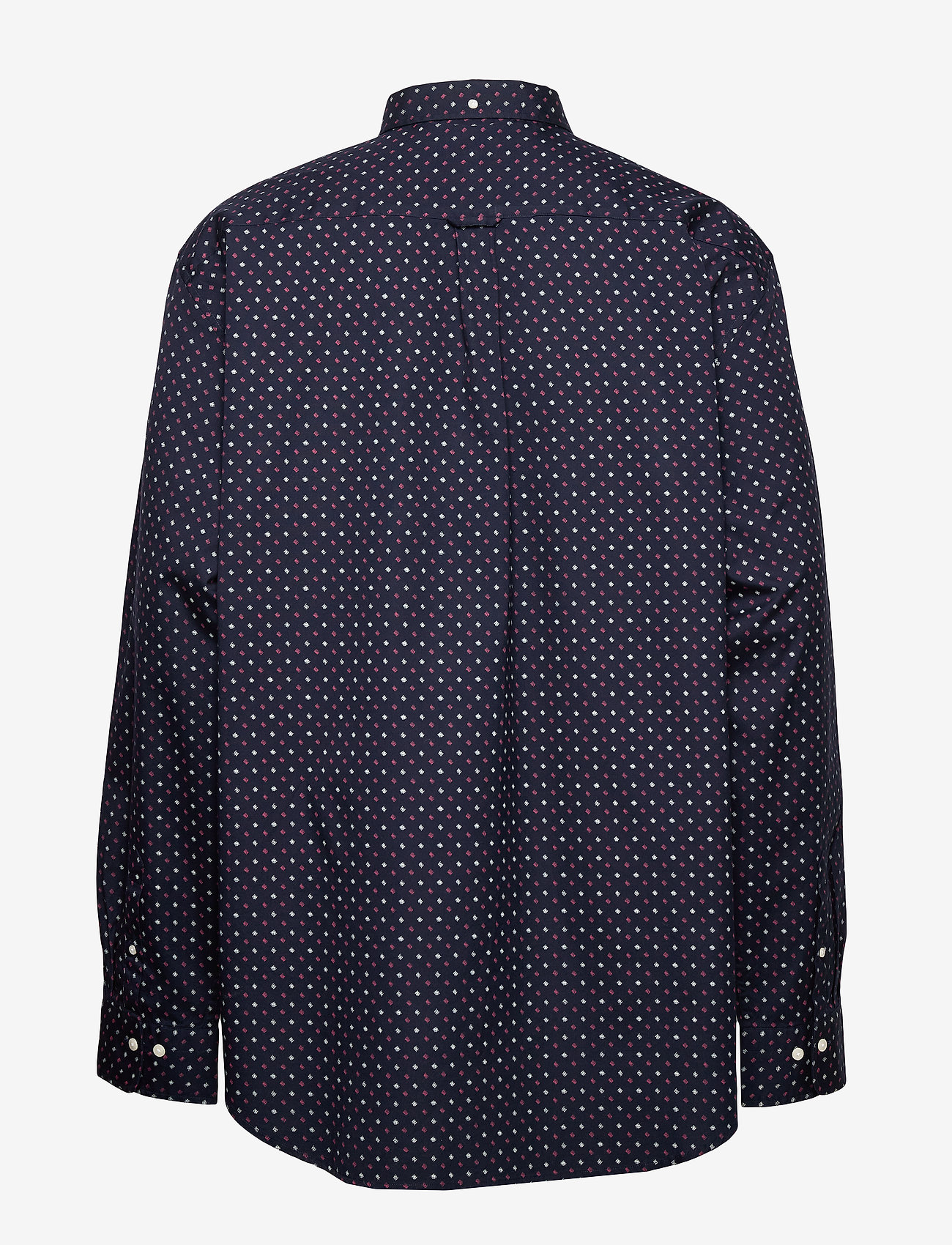 GANT - D1. MICRO SCRIBBLE PRINT REG BD - marine - 1