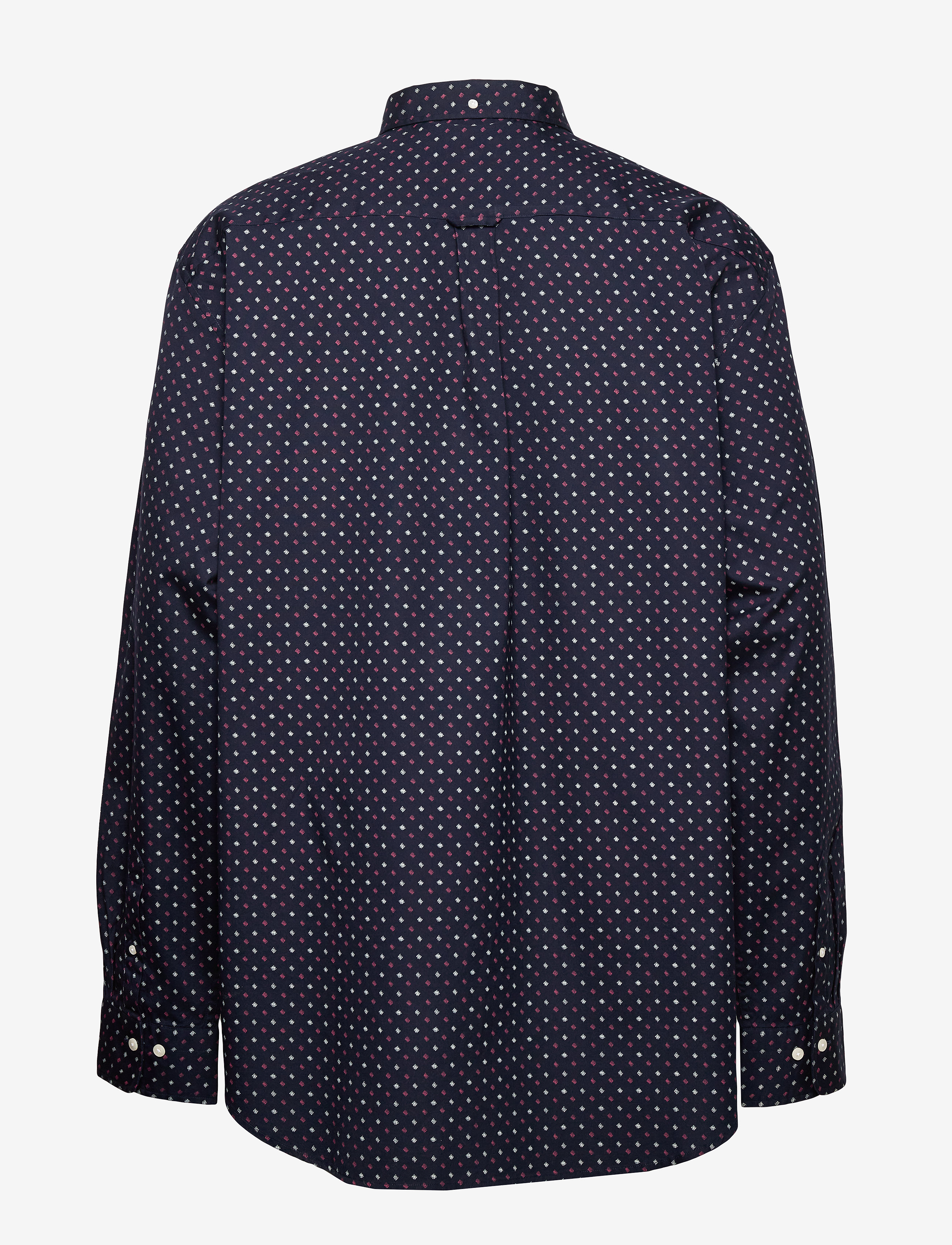 GANT - D1. MICRO SCRIBBLE PRINT REG BD - marine - 1