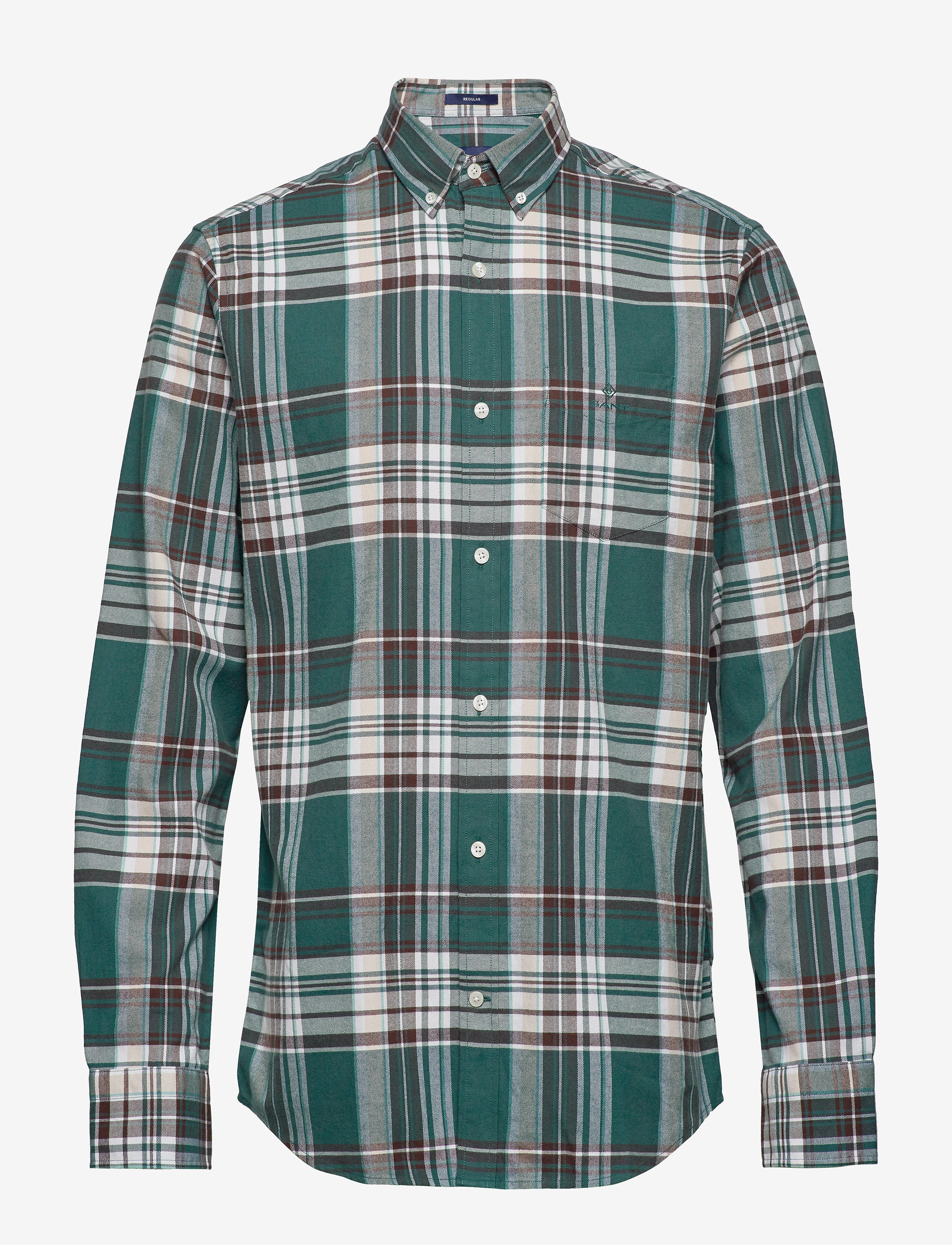 GANT - D2. BRUSHED OXFORD REG BD - atlantic deep - 0
