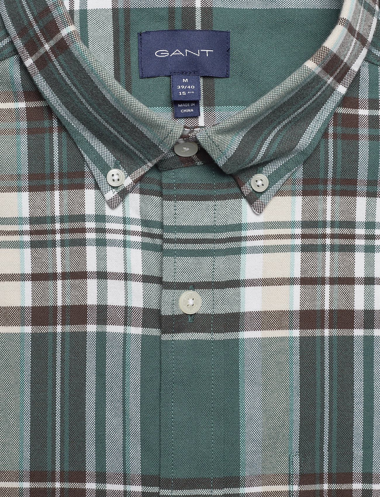 GANT - D2. BRUSHED OXFORD REG BD - atlantic deep - 2
