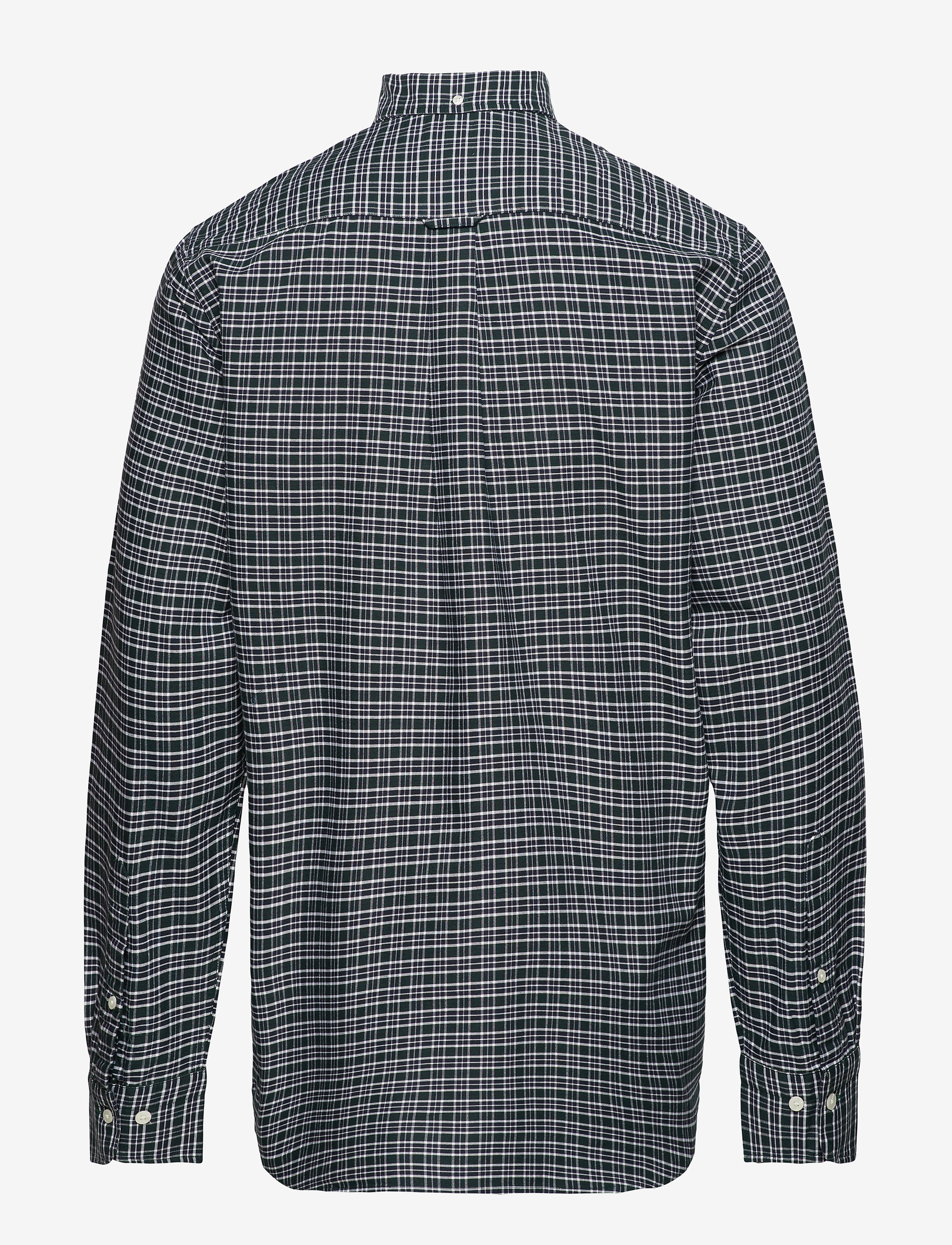 GANT - O1. TP B OXFORD FALL CHECK REG BD - tartan green - 1