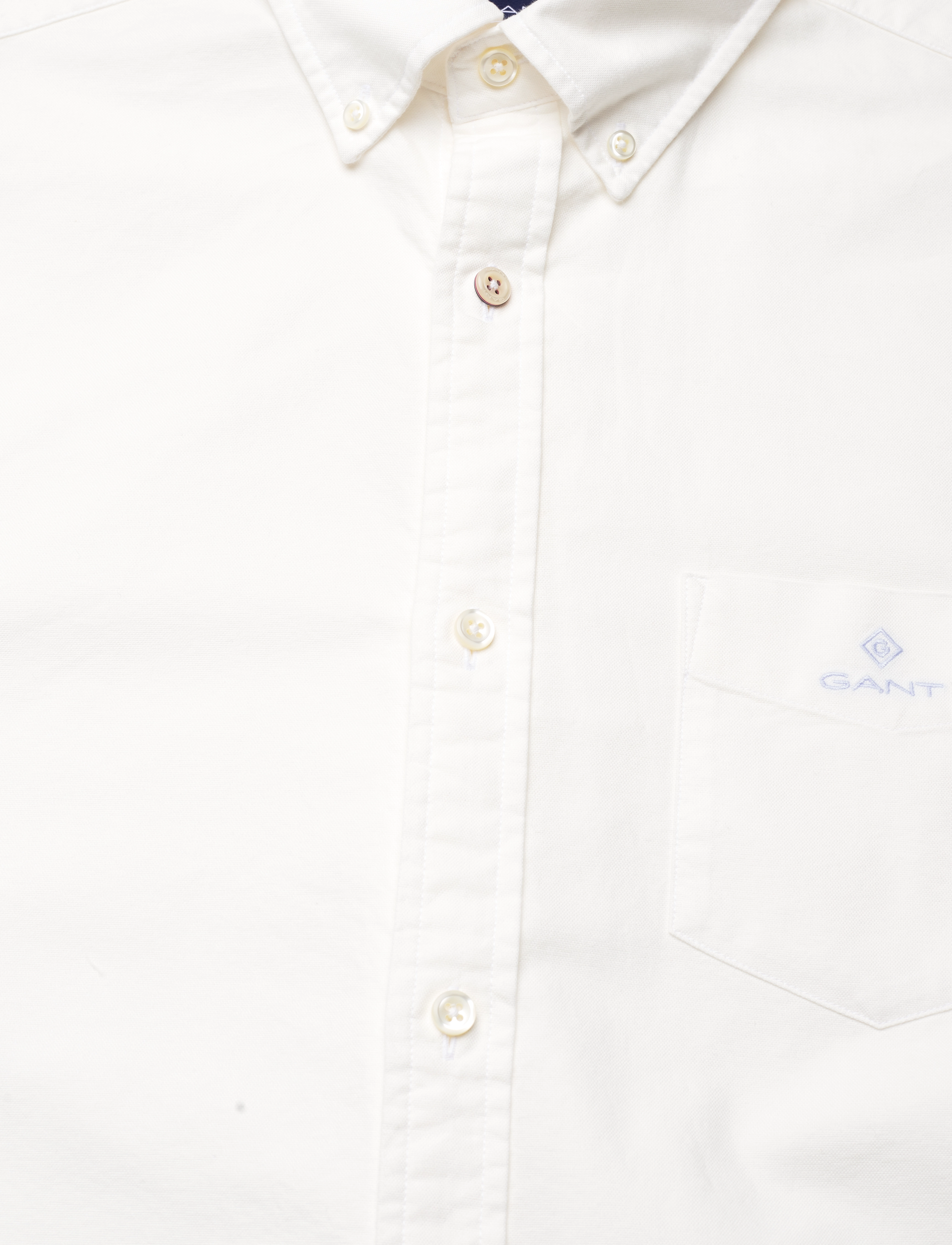 GANT - REG BEEFY OXFORD BD - eggshell - 2