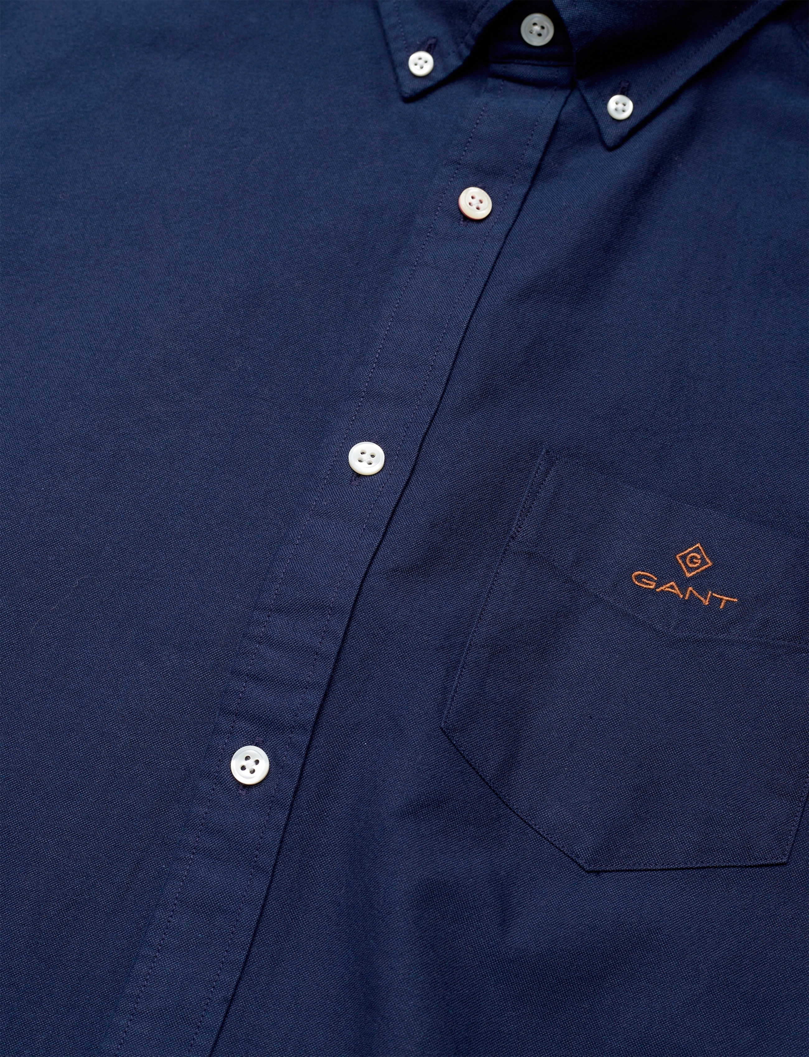 GANT - REG BEEFY OXFORD BD - persian blue - 3