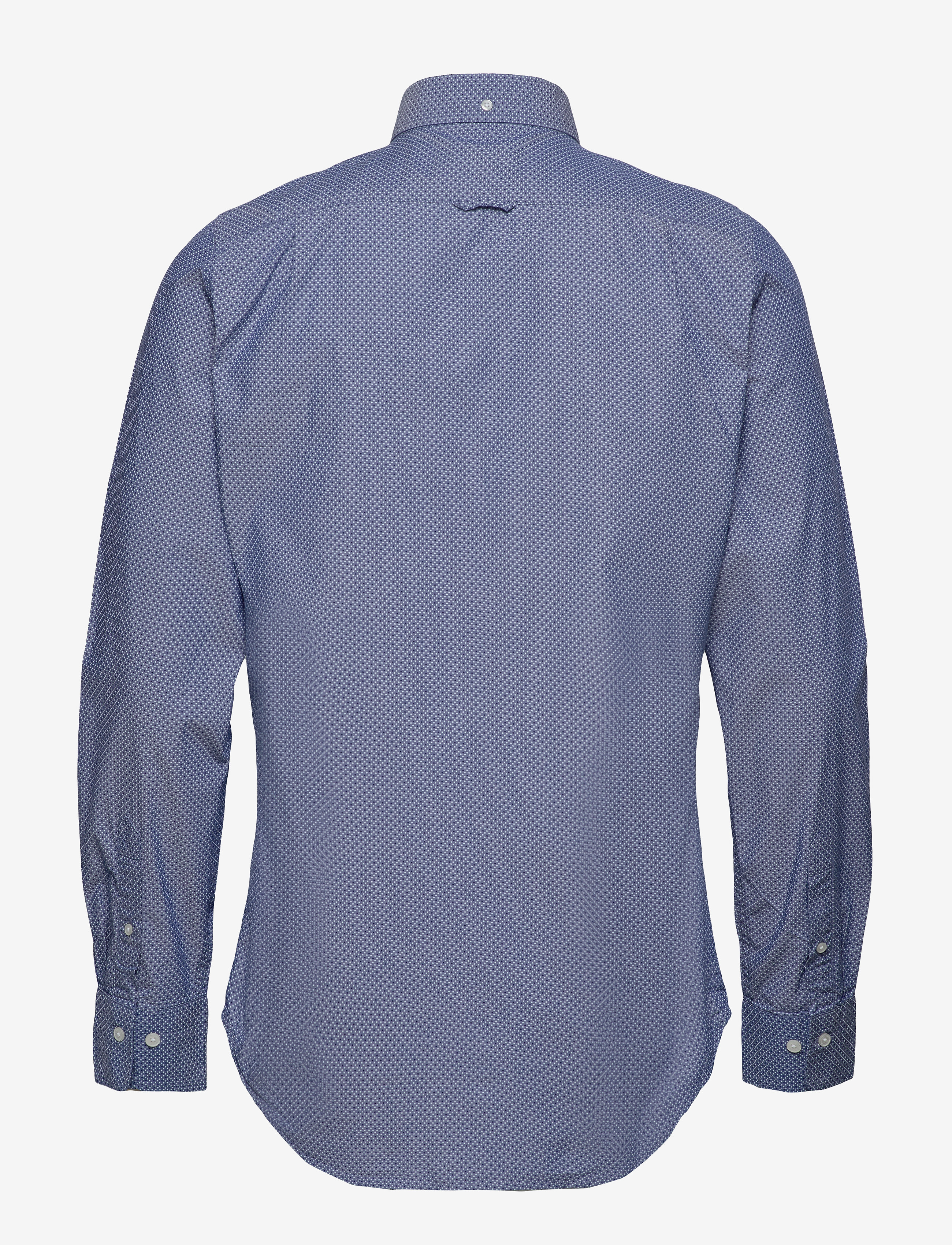GANT - O1. THE BROADCLOTH DOT SLIM BD - college blue - 1