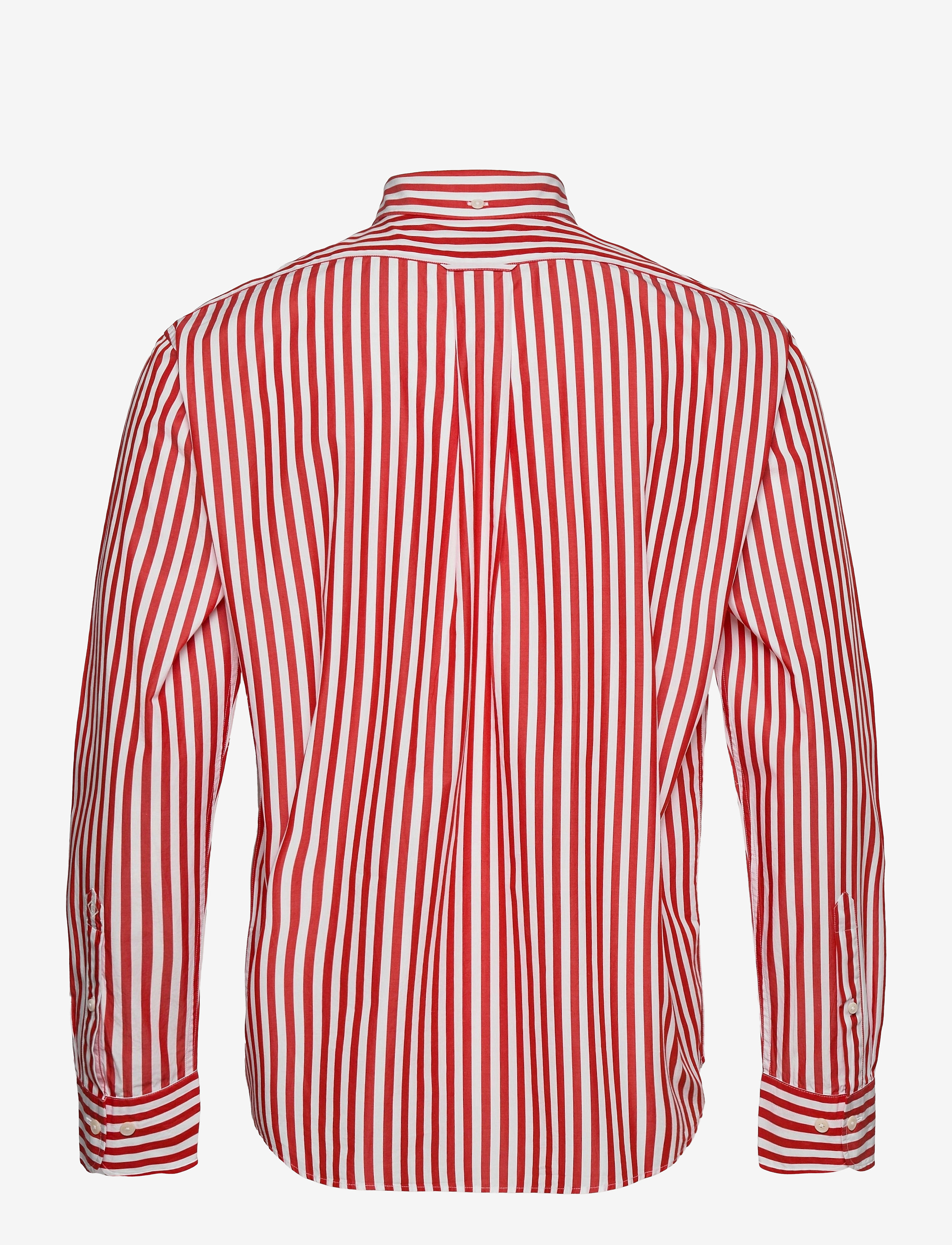 GANT - D1. CRISP COTTON STRIPE HUGGER BD - lava red - 1