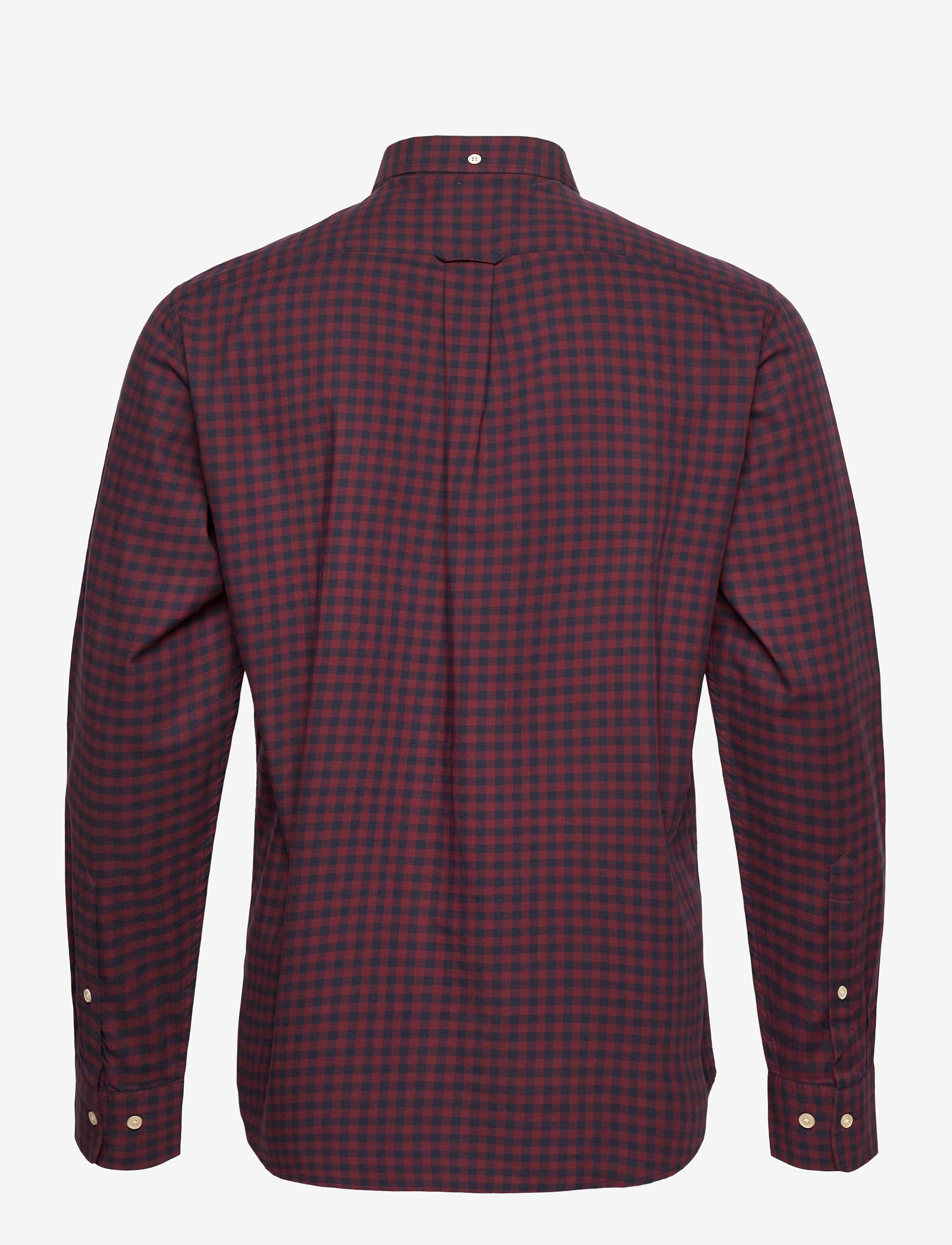 GANT - D1.WINTER TWI BUFFALO CHECK REG BD - port red - 1