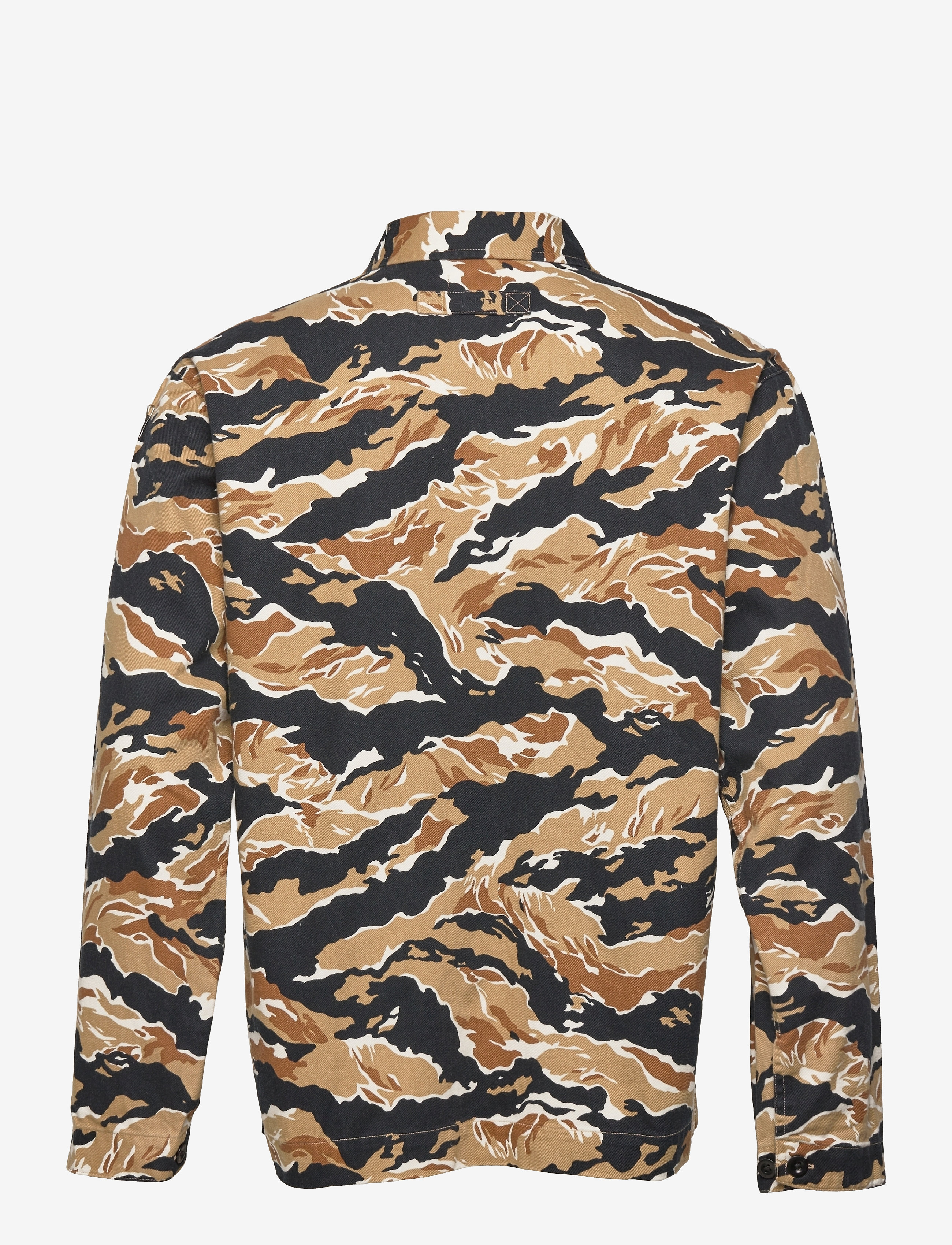 GANT - D2.TIGER CAMO OVERSHIRT TOWN - black - 1