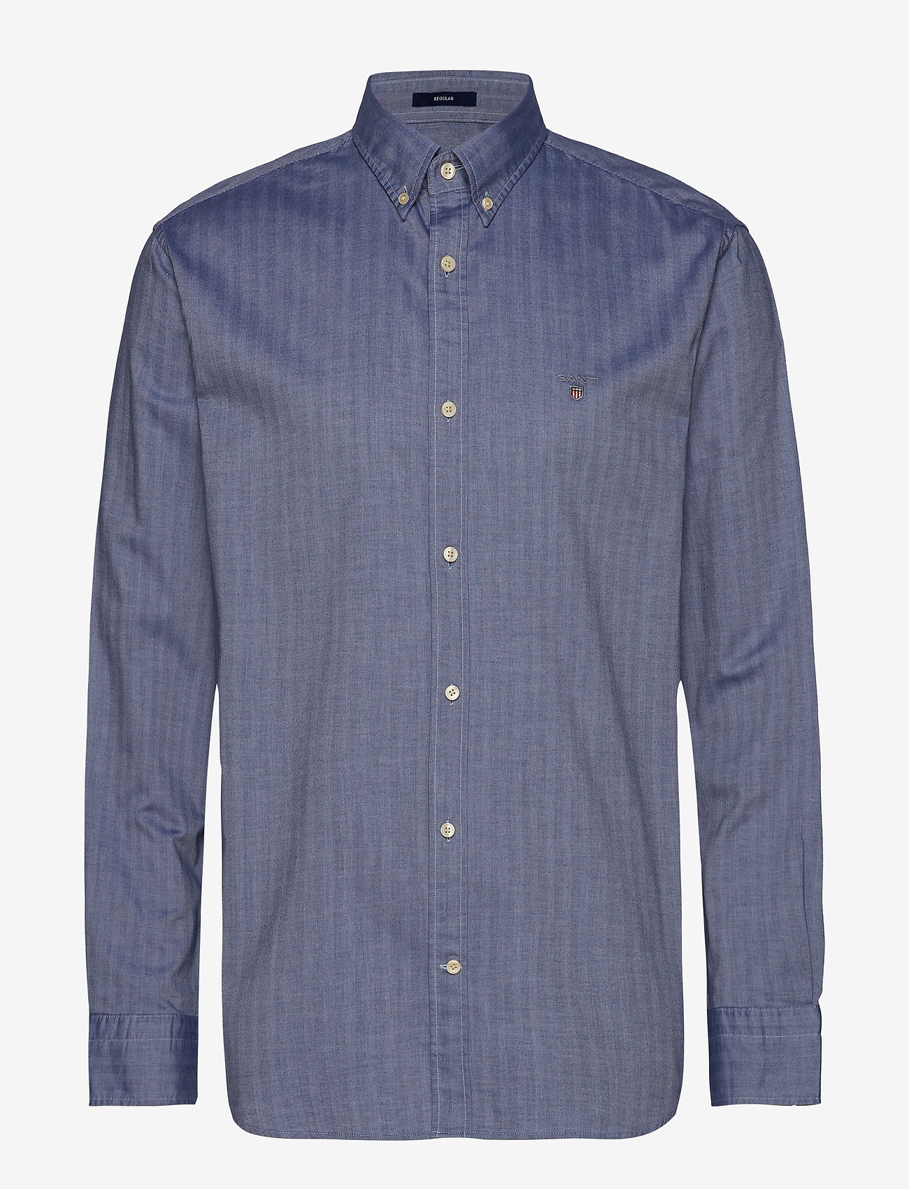 O2. HERRINGBONE SOLID REG BD - PERSIAN BLUE