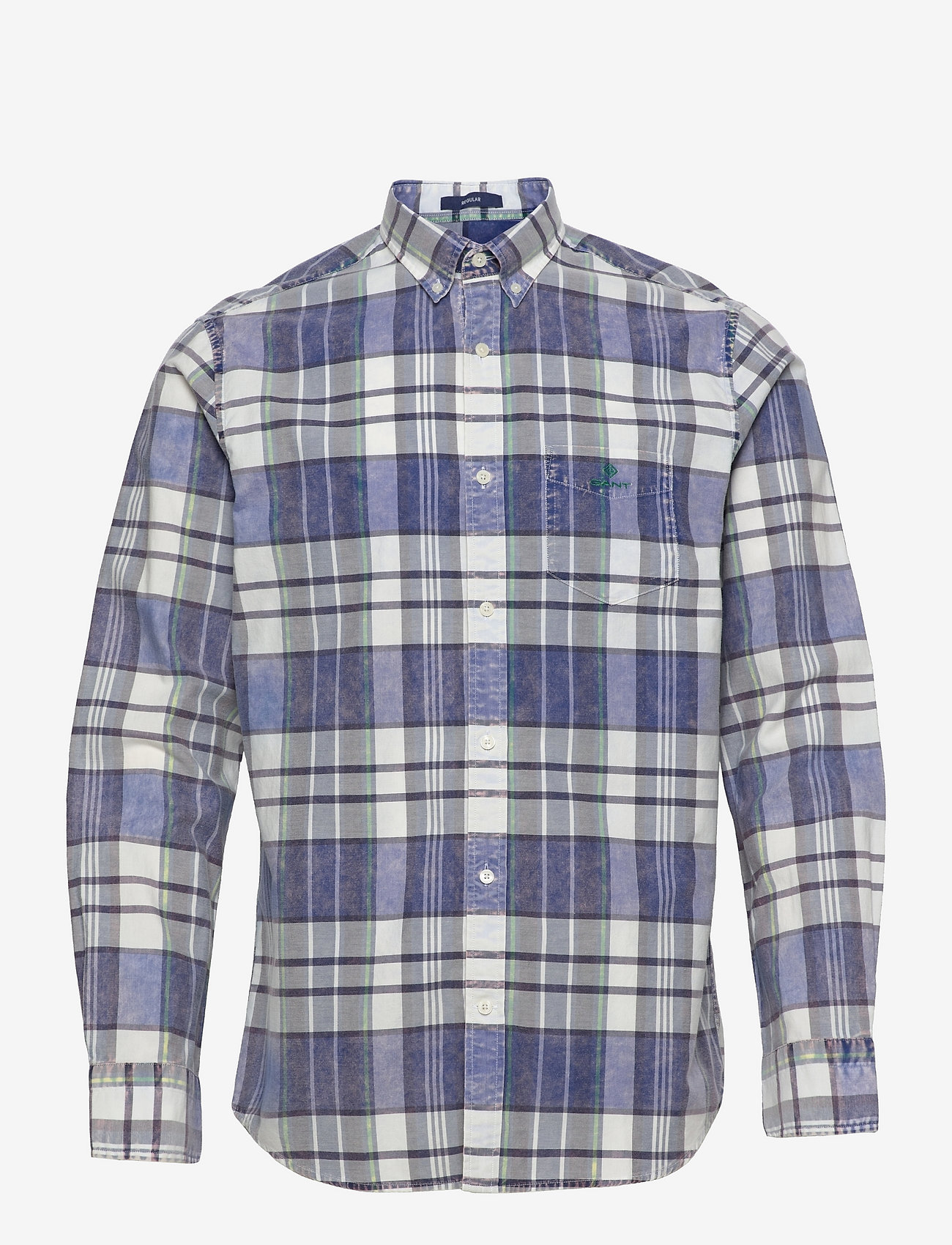 GANT - D2. REG BOLD CHECK BD - college blue - 0
