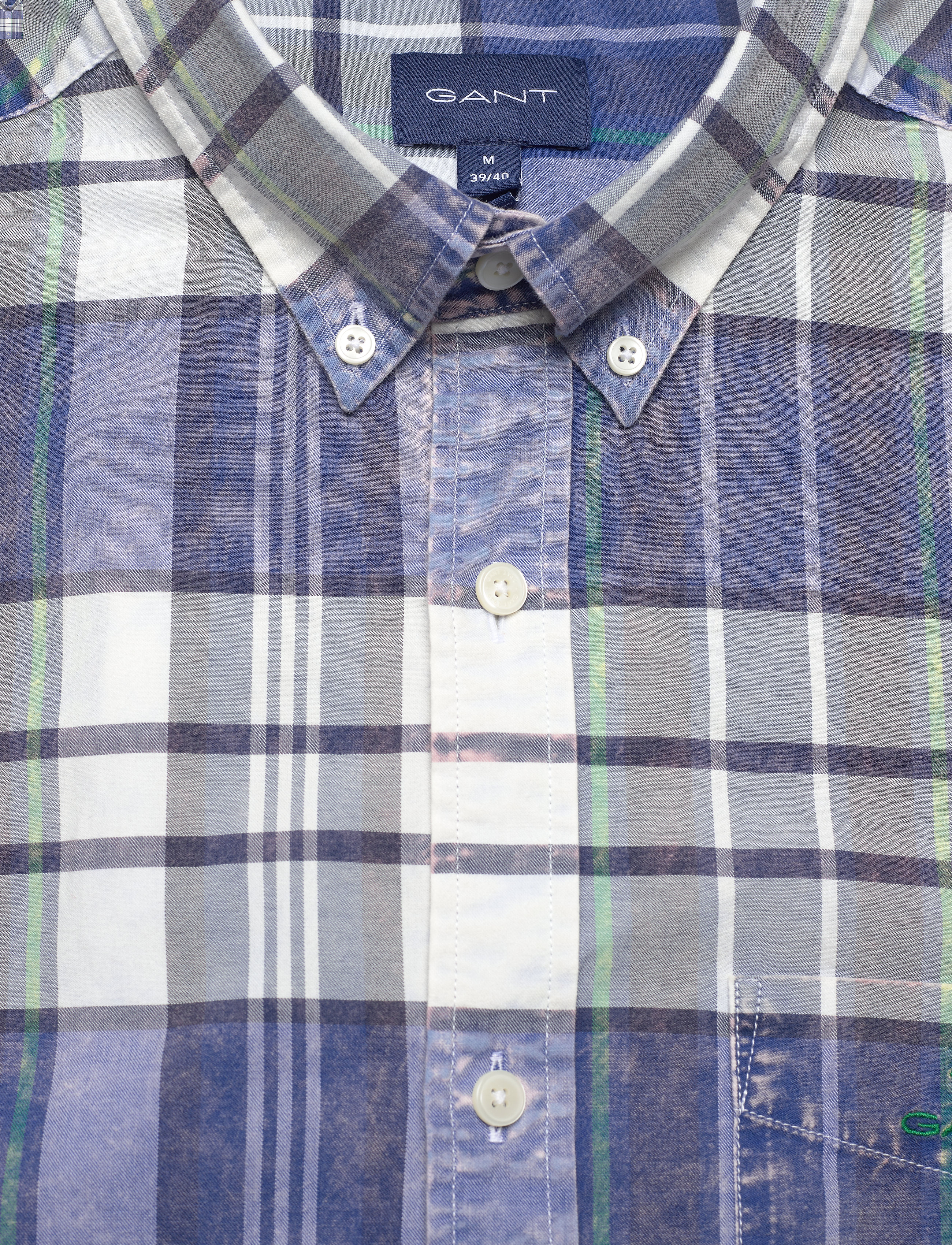 GANT - D2. REG BOLD CHECK BD - college blue - 2