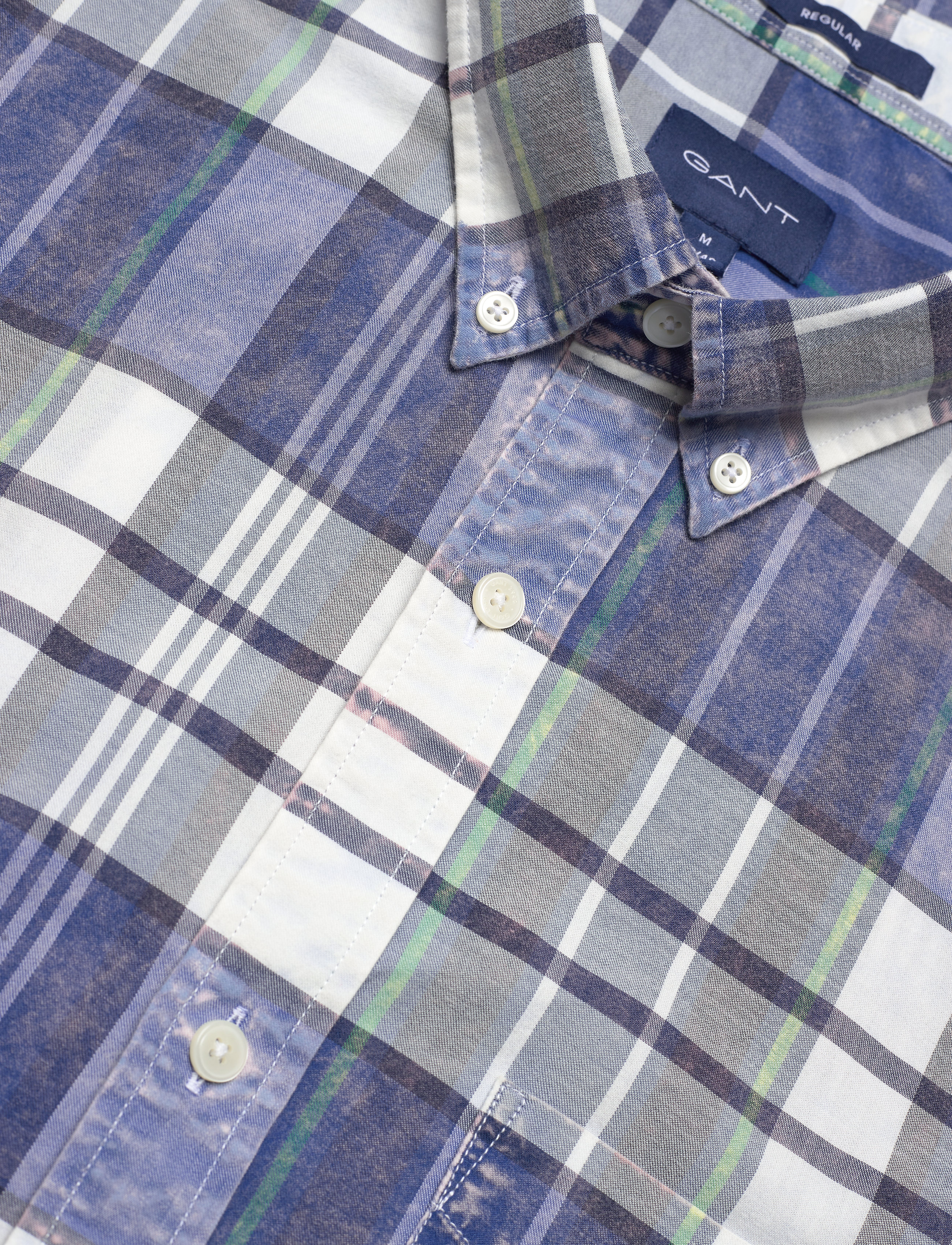 GANT - D2. REG BOLD CHECK BD - college blue - 3