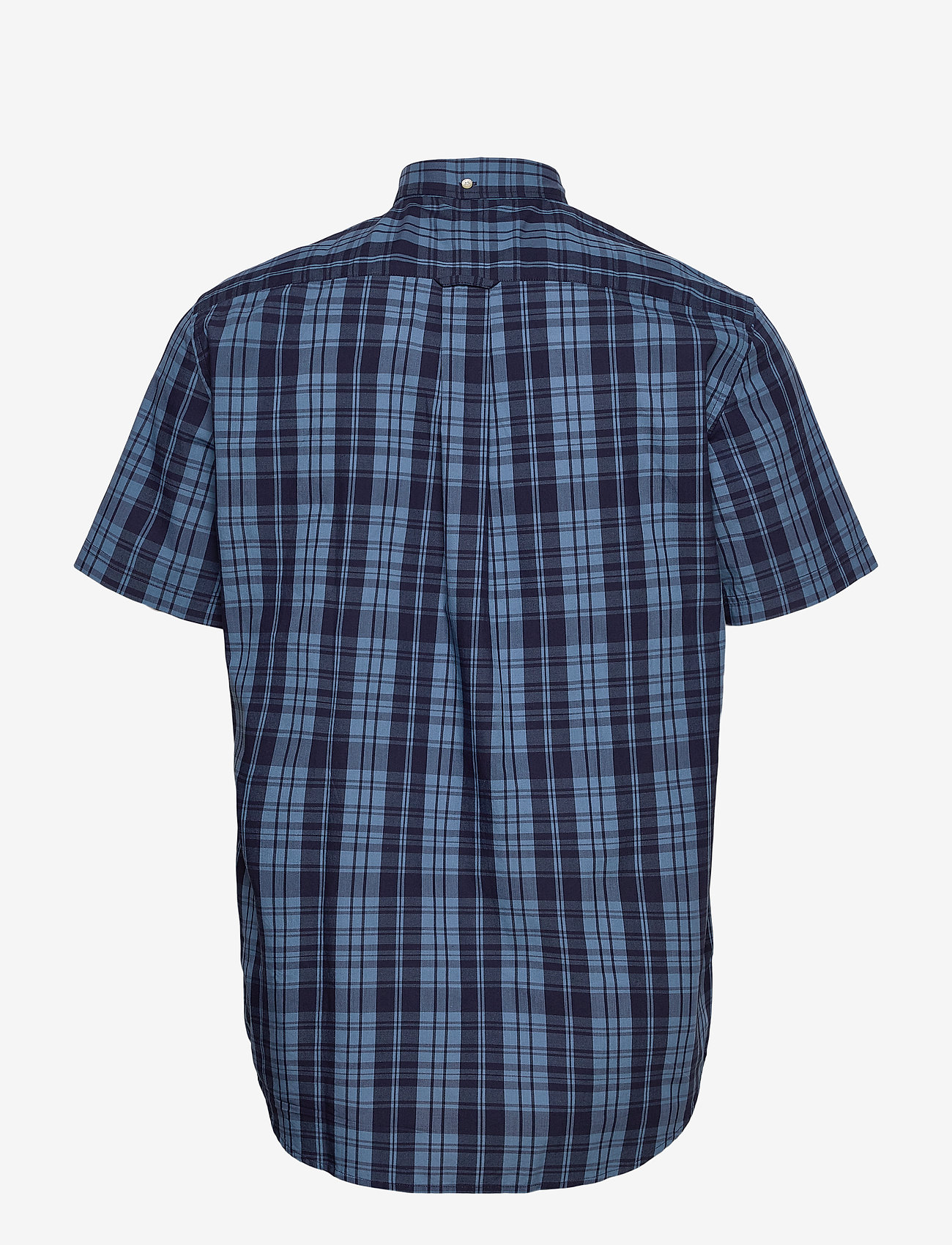 GANT - D1. TP BC INDIGO CHECK REG BD SS - dark indigo - 1
