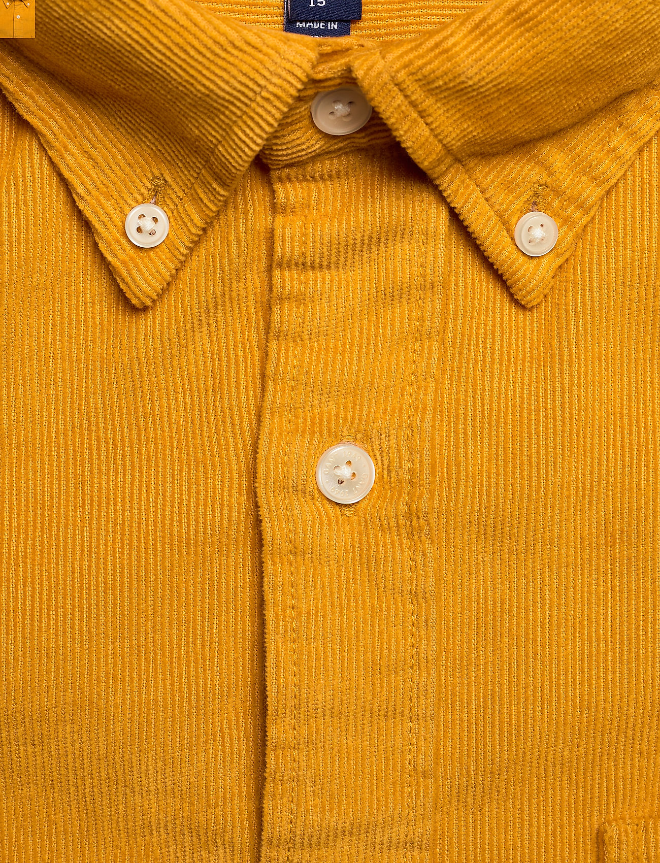 GANT - D2. CORDUROY REG BD - ivy gold - 2
