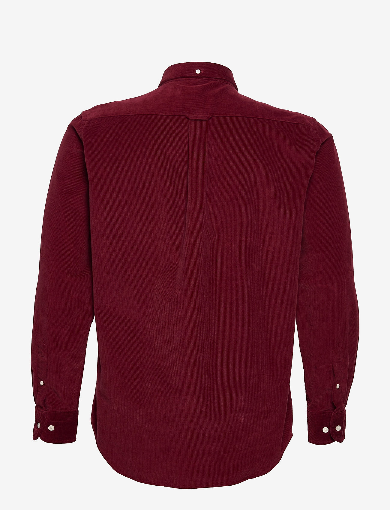 GANT - D1. REG CORDUROY SHIRT BD - plumped red - 1