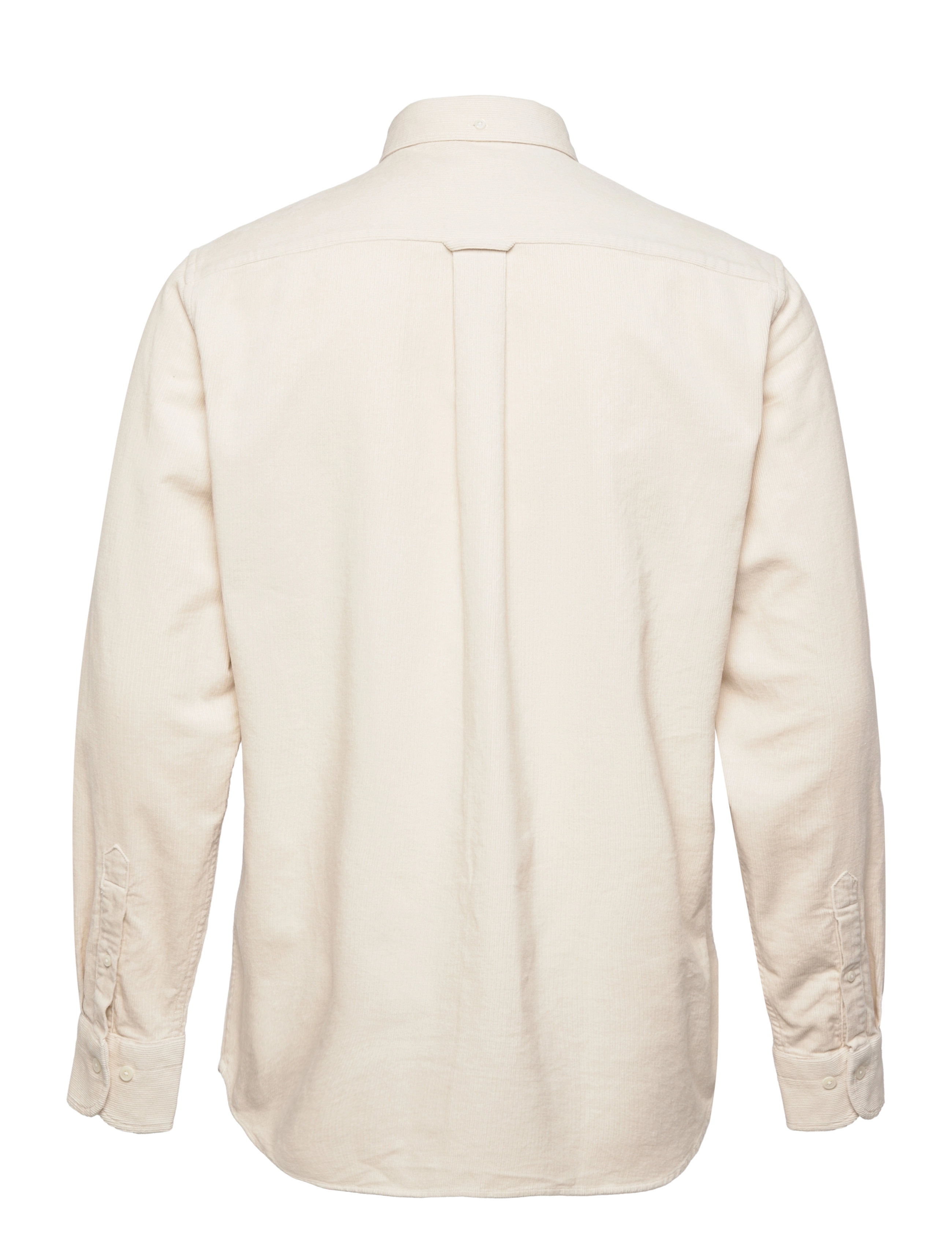 GANT - D1. REG CORDUROY SHIRT BD - putty - 1