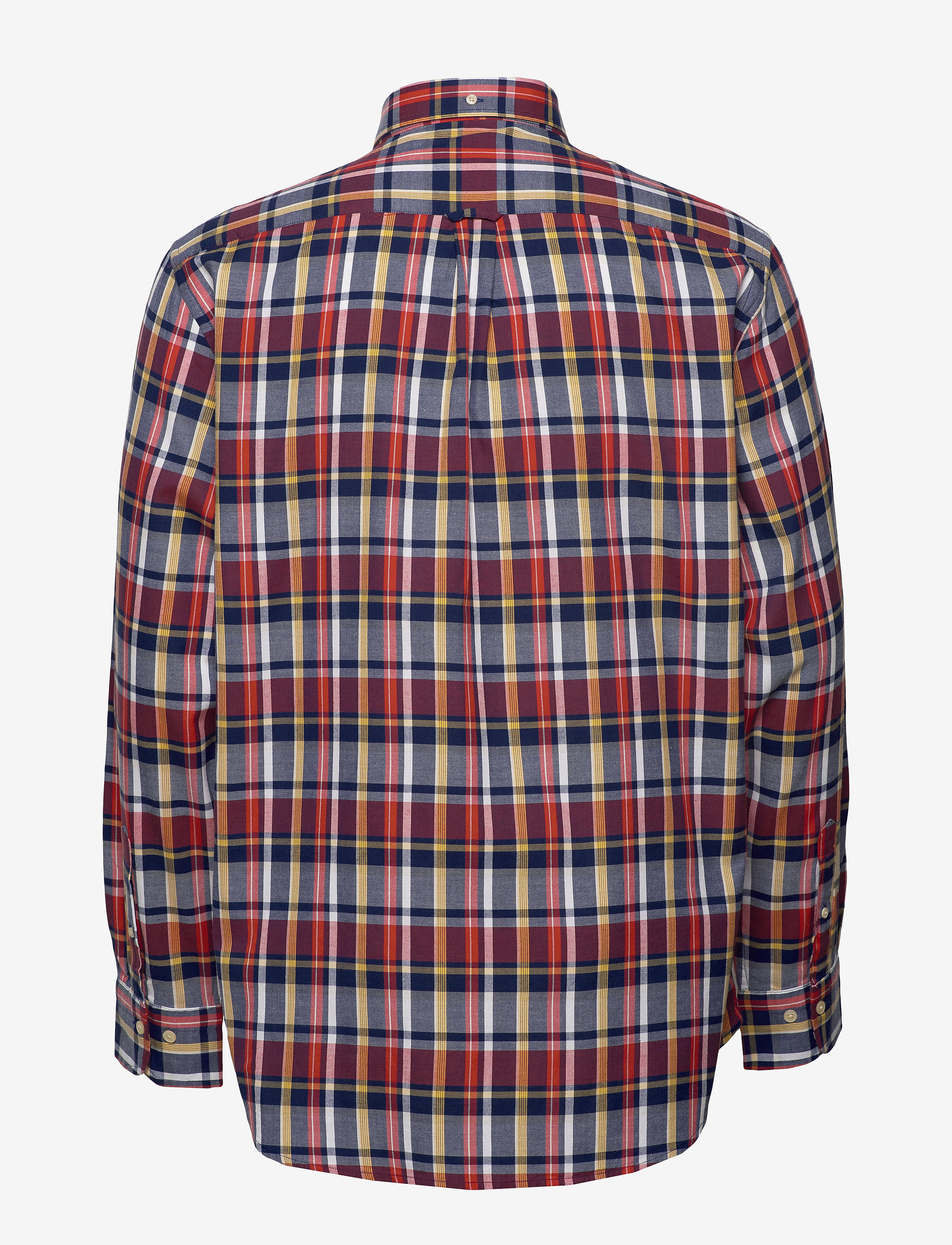GANT - D1. OXFORD PLAID REG BD - persian blue - 1