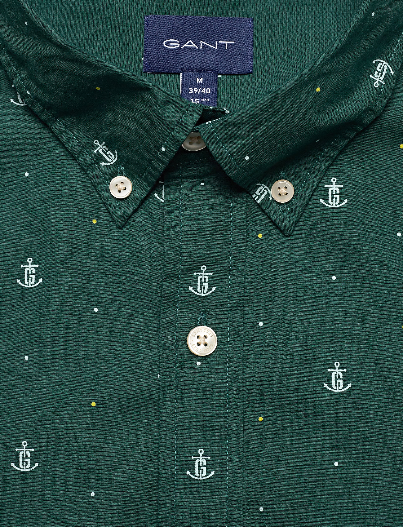 GANT - D2. ANCHOR PRINT SLIM BD - atlantic deep - 2