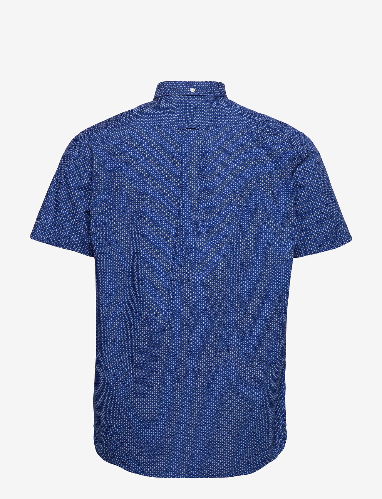 GANT - D1. BC PRINT REG BD SS - crisp blue - 1