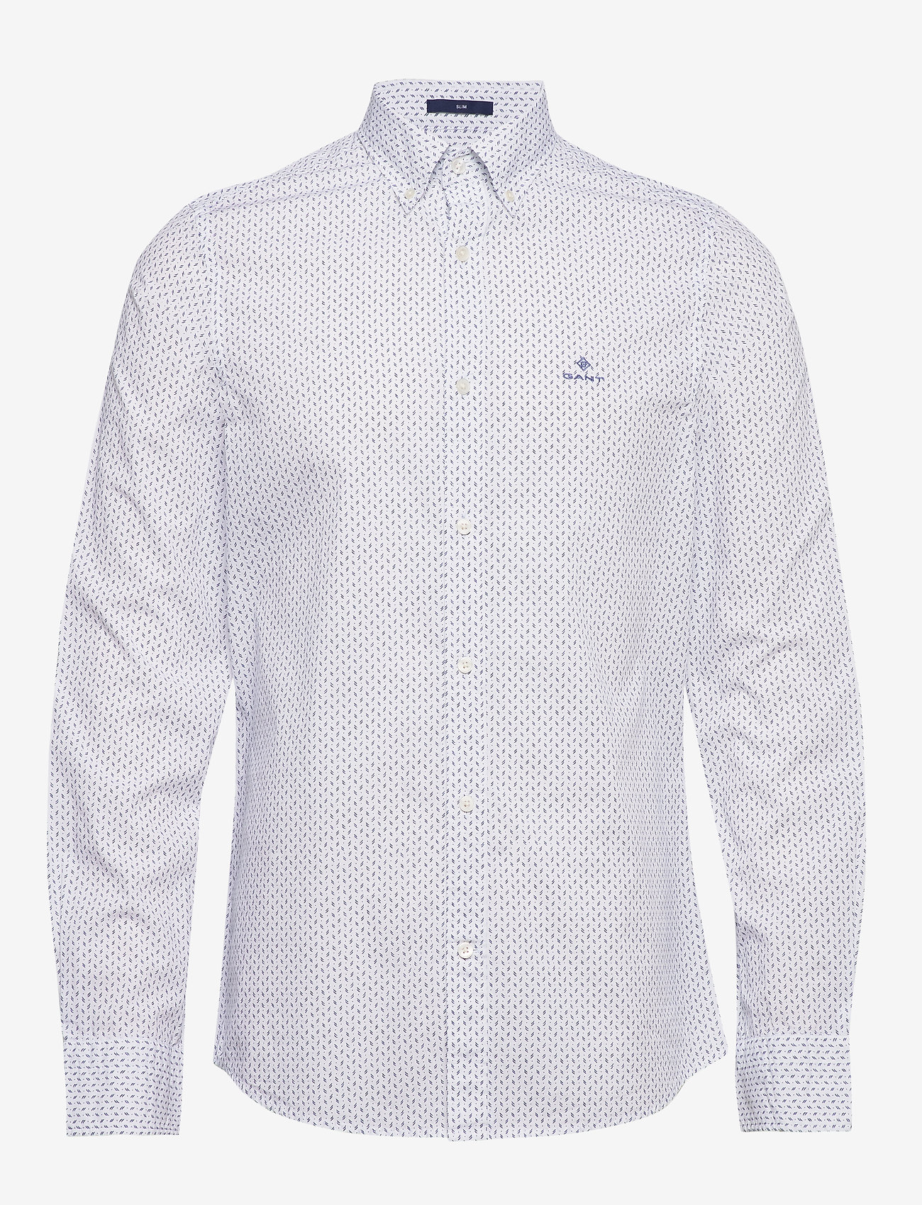 GANT - D1. BC PRINT SLIM BD - white - 0