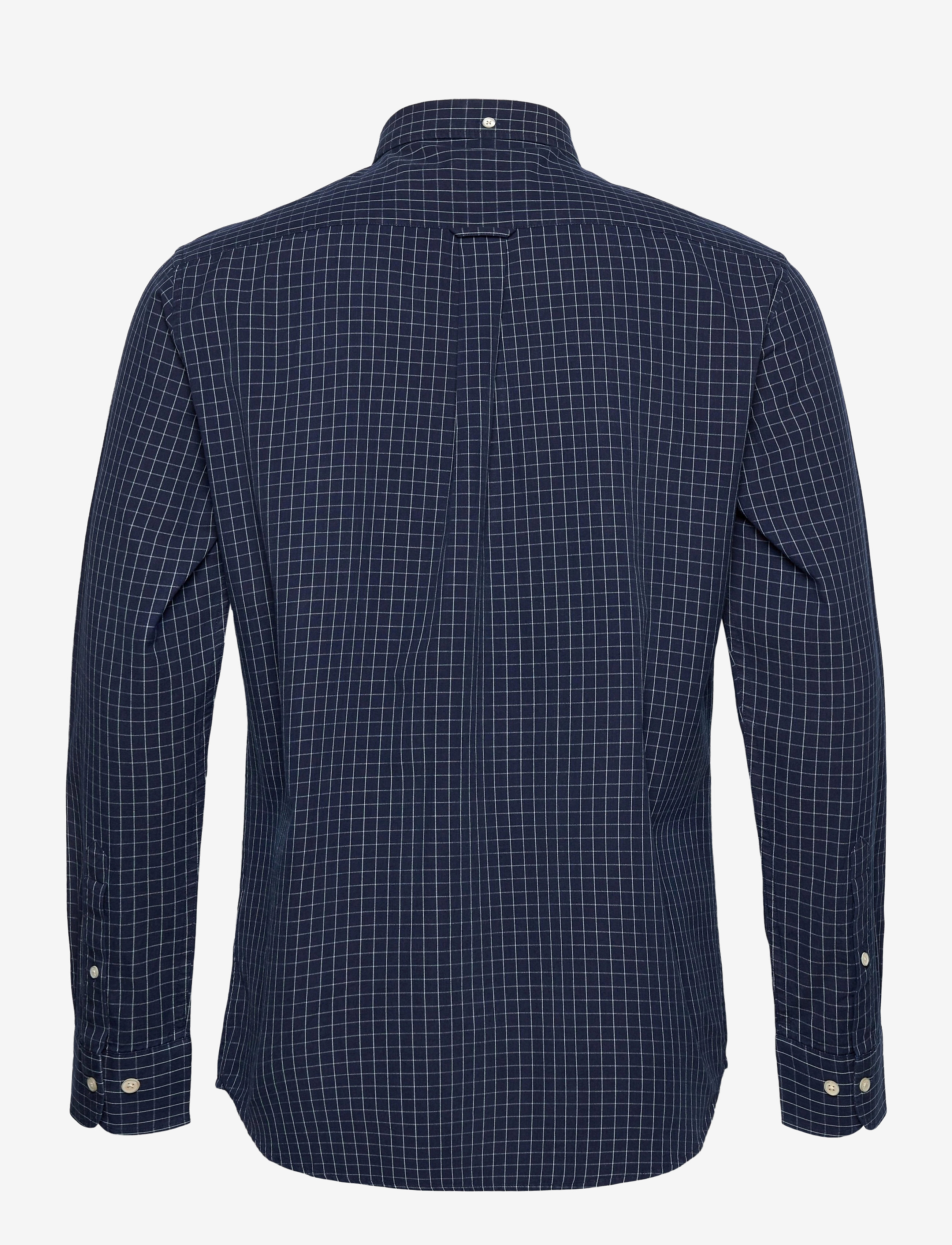 GANT - D1. INDIGO WINDOW PANE REG BD - dark indigo - 1