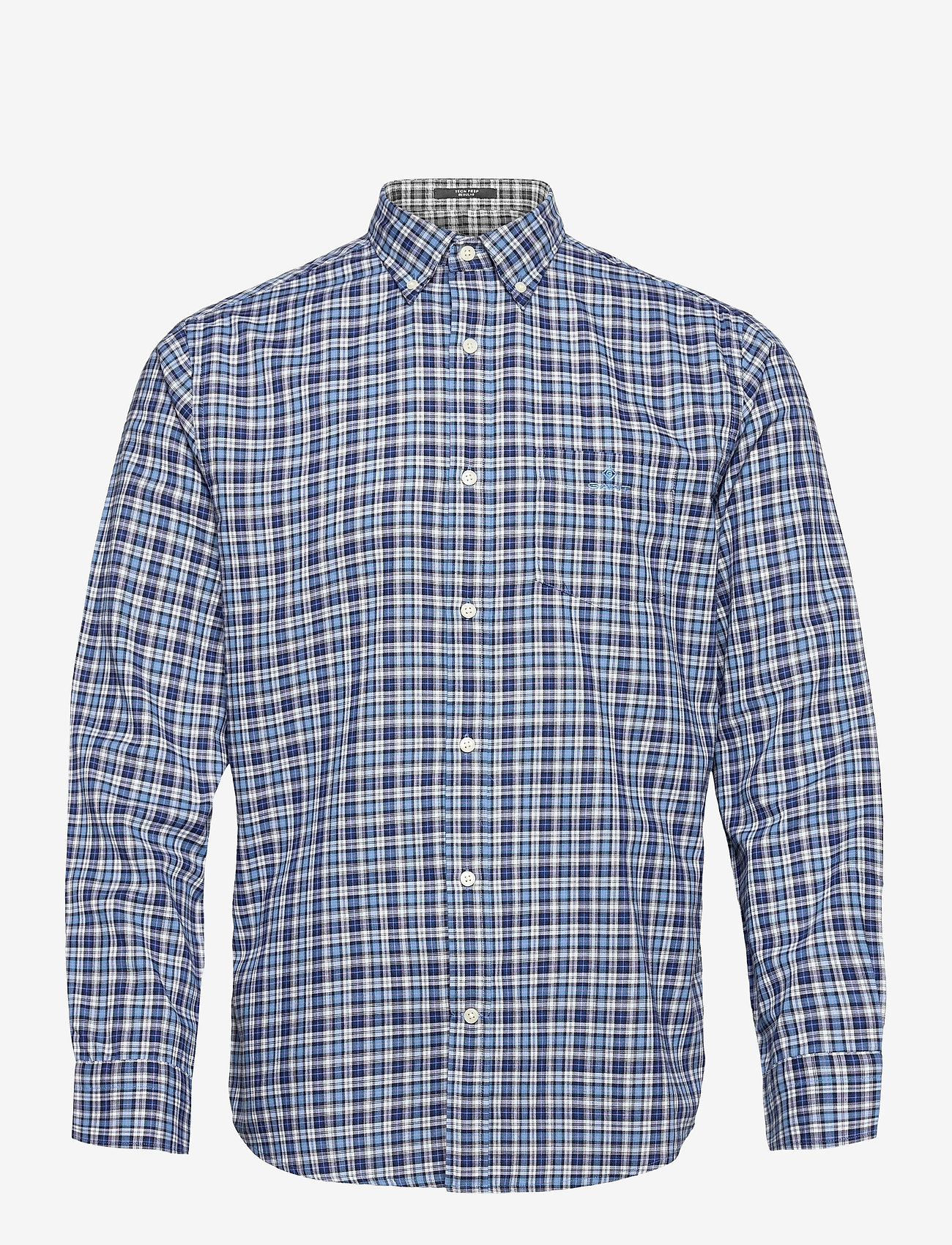 D1. TP TWILL MICRO TARTAN REG BD - PACIFIC BLUE