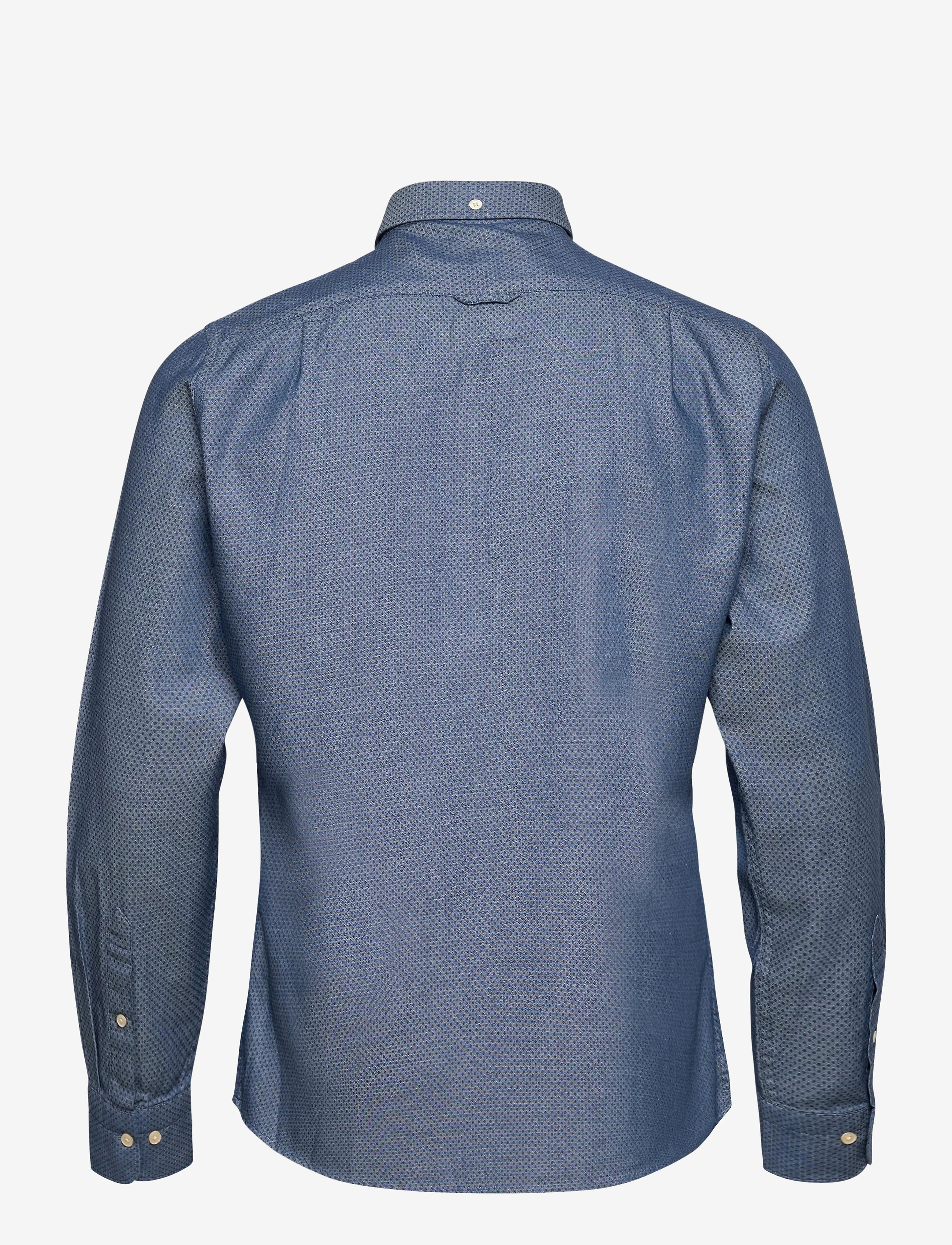 GANT - D2. TP INDIGO DOBBY SLIM BD - indigo - 1
