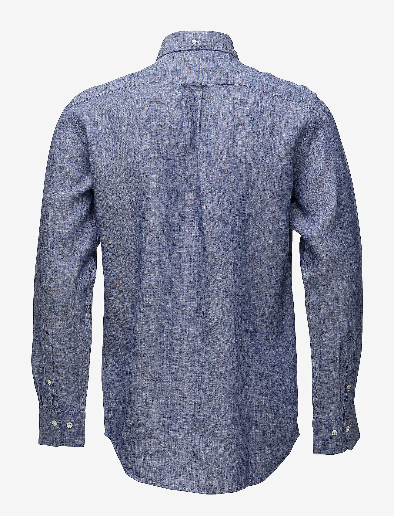 GANT - THE LINEN SHIRT REG BD - college blue - 1