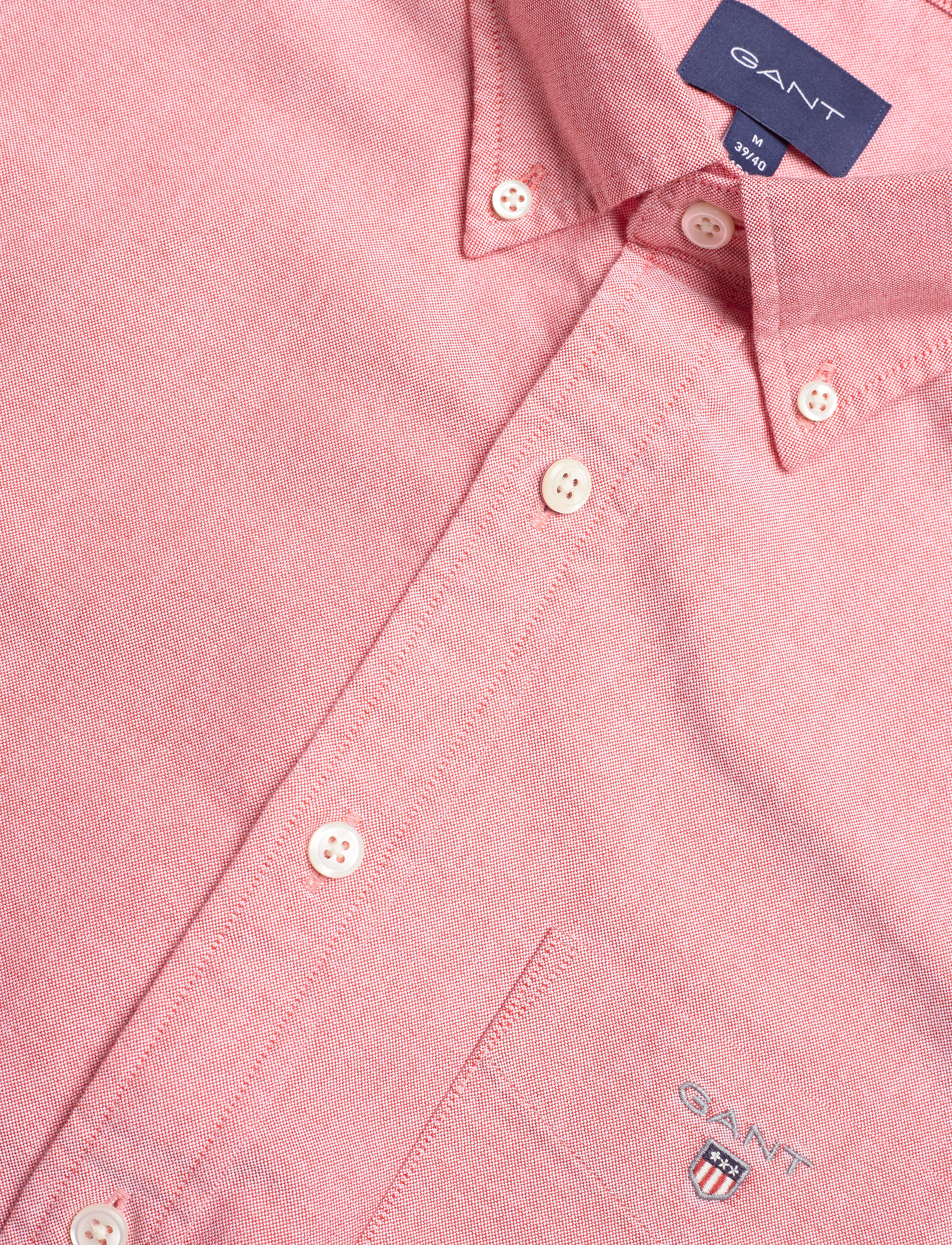 Gant - REG OXFORD SHIRT BD - oxford-skjortor - bright red - 2