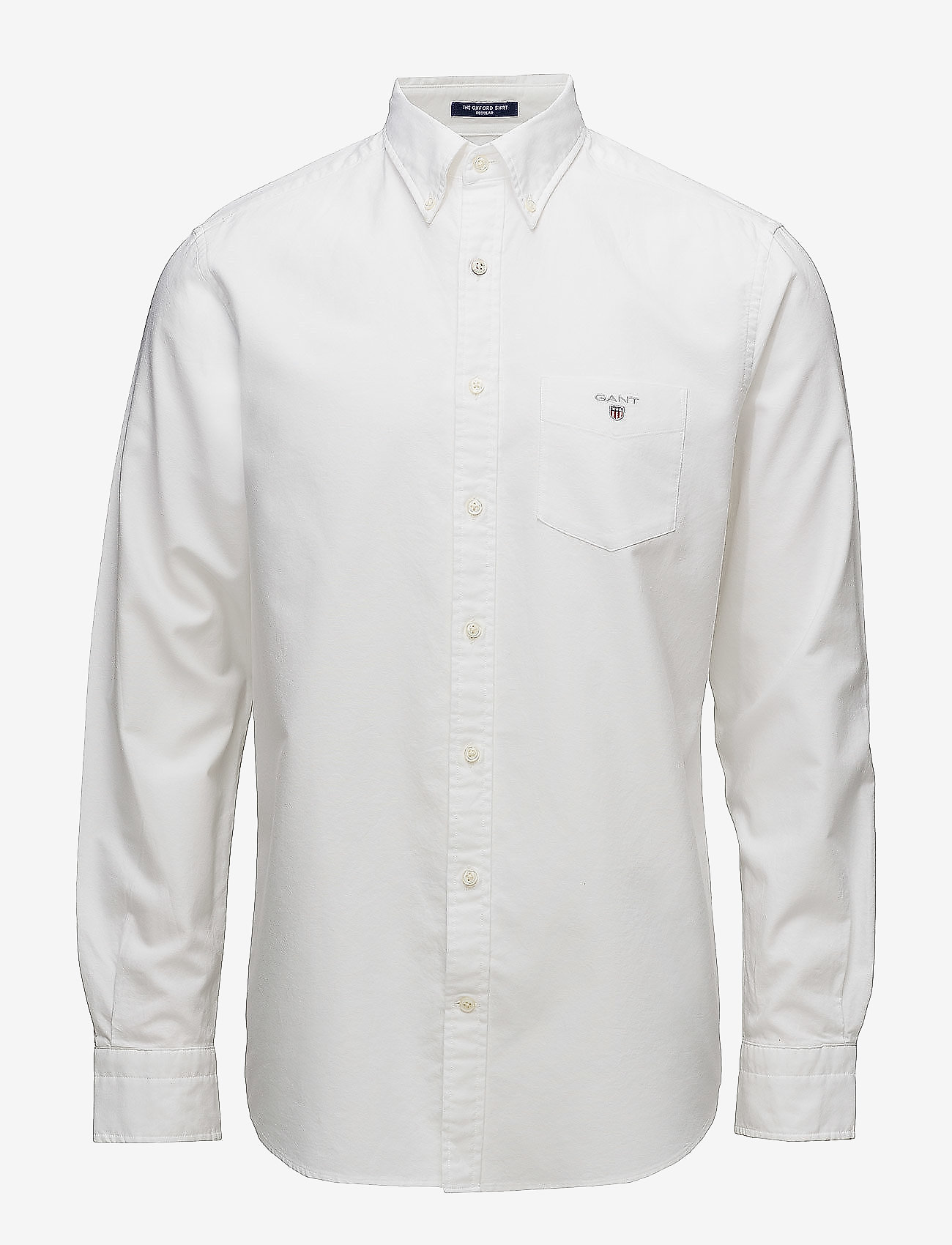 GANT - REG OXFORD SHIRT BD - oxford-skjortor - white - 0