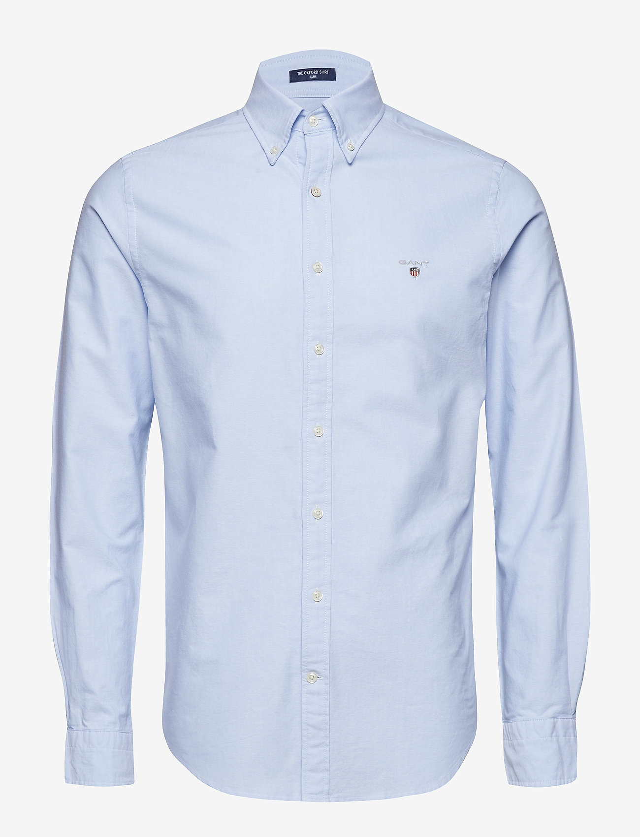 GANT - SLIM OXFORD SHIRT BD - capri blue - 0