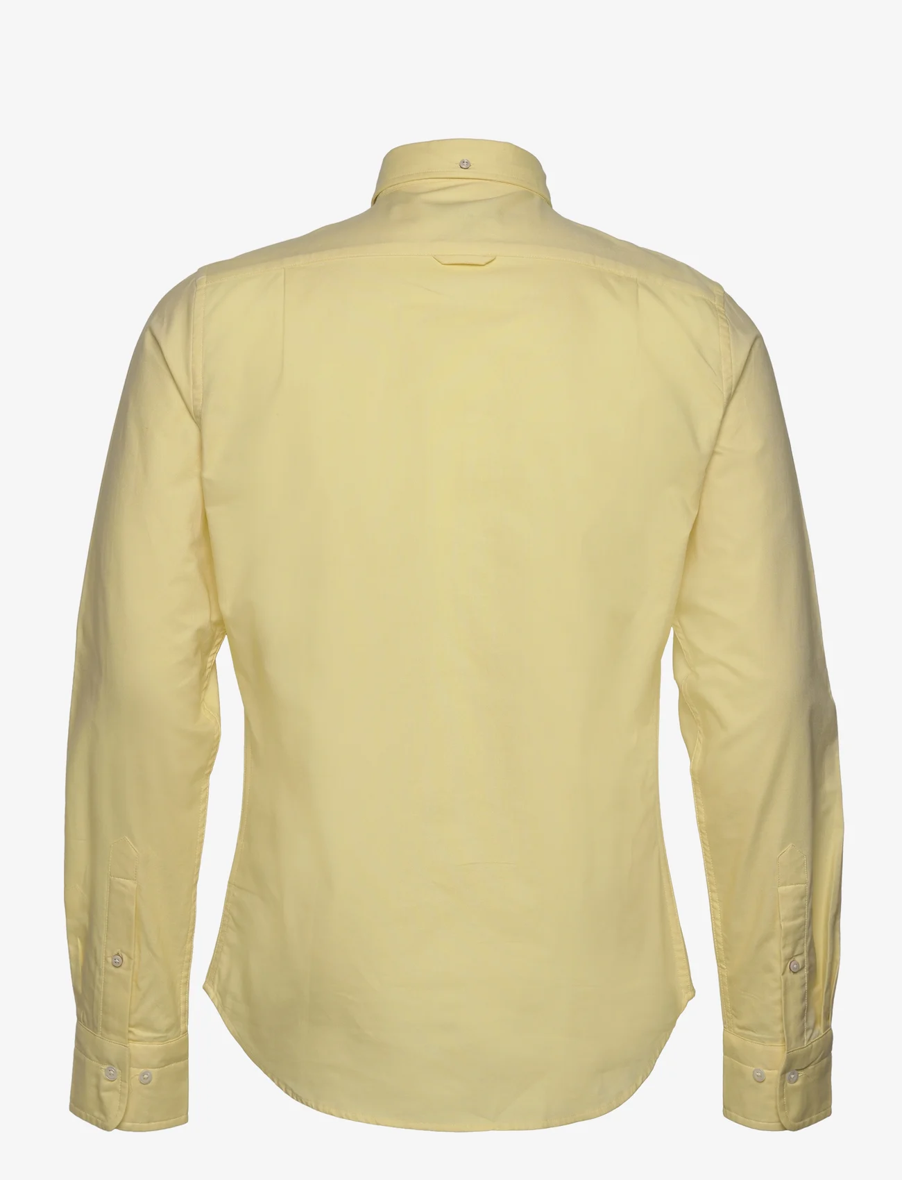 GANT - SLIM OXFORD SHIRT BD - oxford skjorter - clear yellow - 1