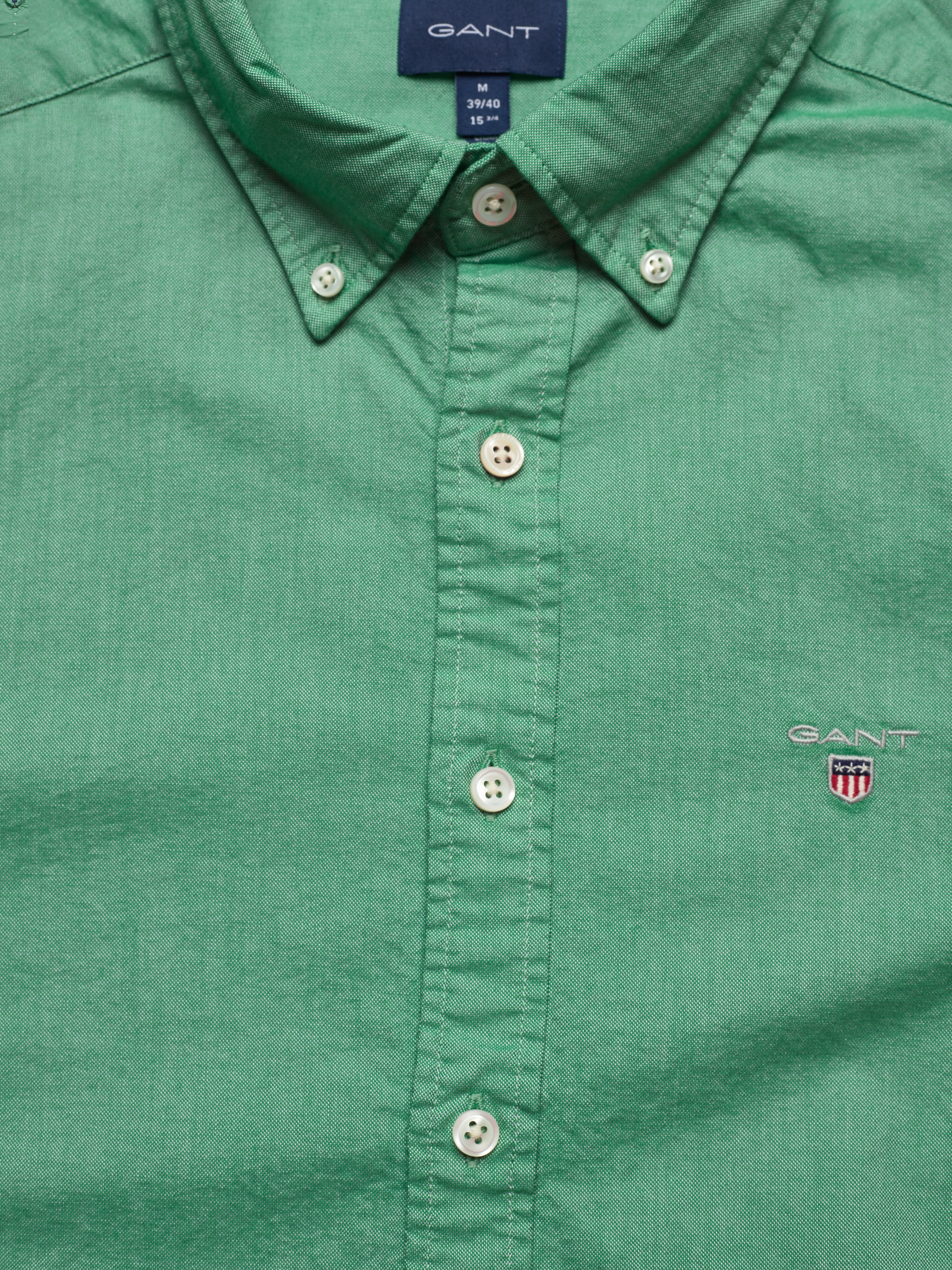 GANT - SLIM OXFORD SHIRT BD - forest green - 2