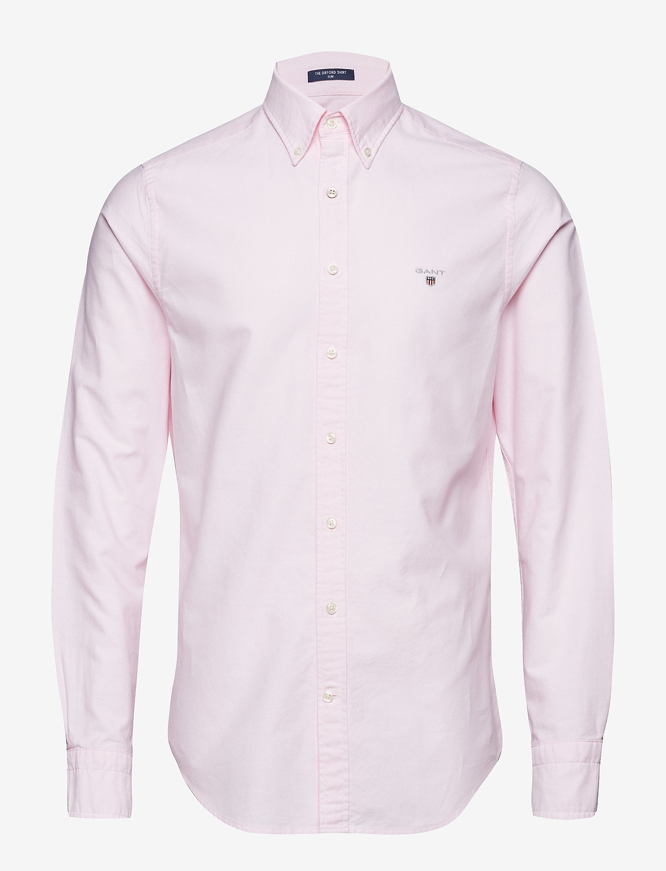 GANT - SLIM OXFORD SHIRT BD - oxford shirts - light pink - 0